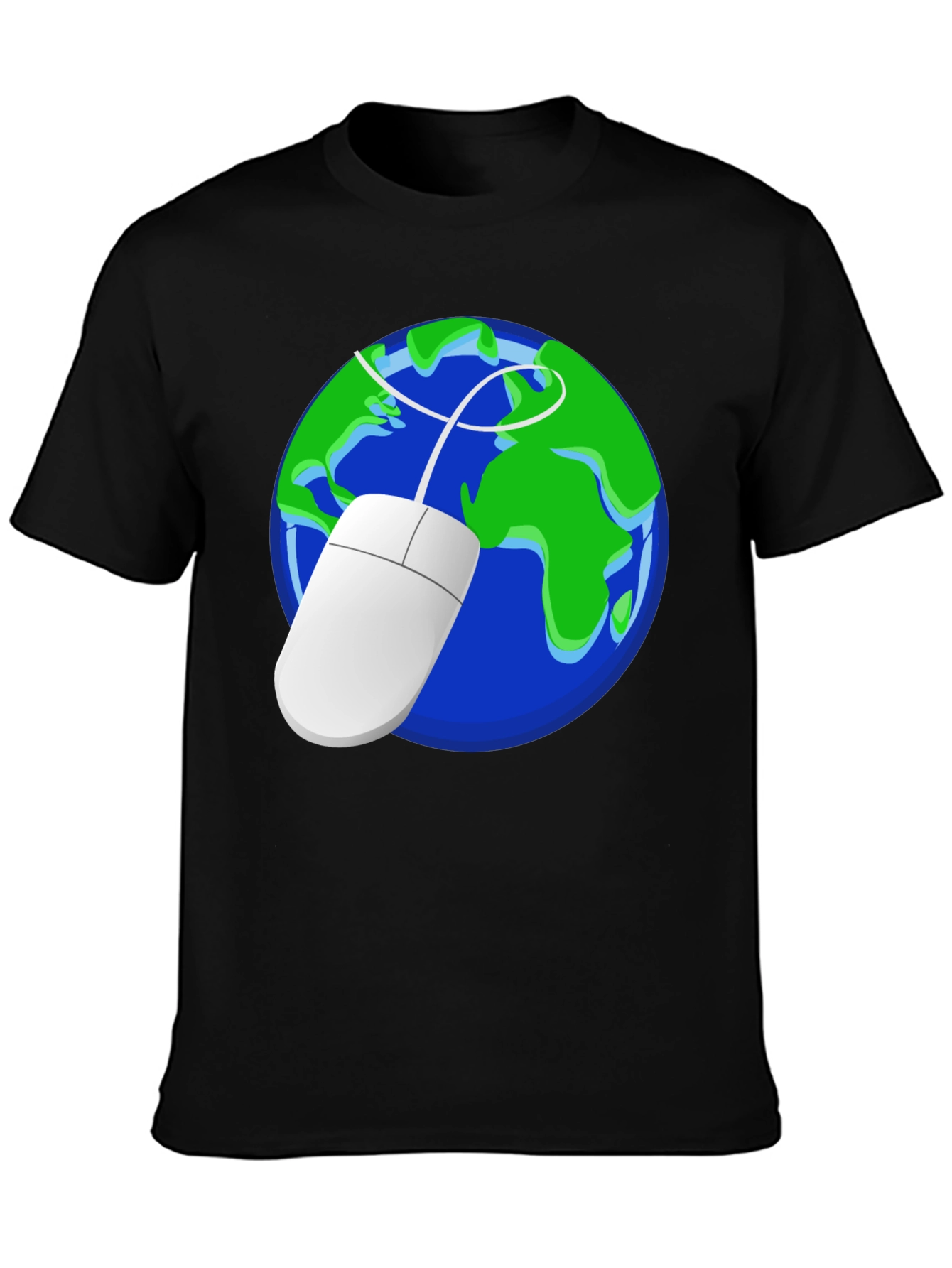 Earth Mouse Graphic Tee - Geek Chic Style