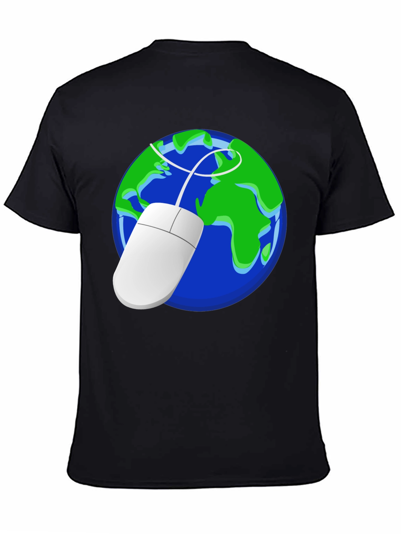 Earth Mouse Graphic Tee - Geek Chic Style