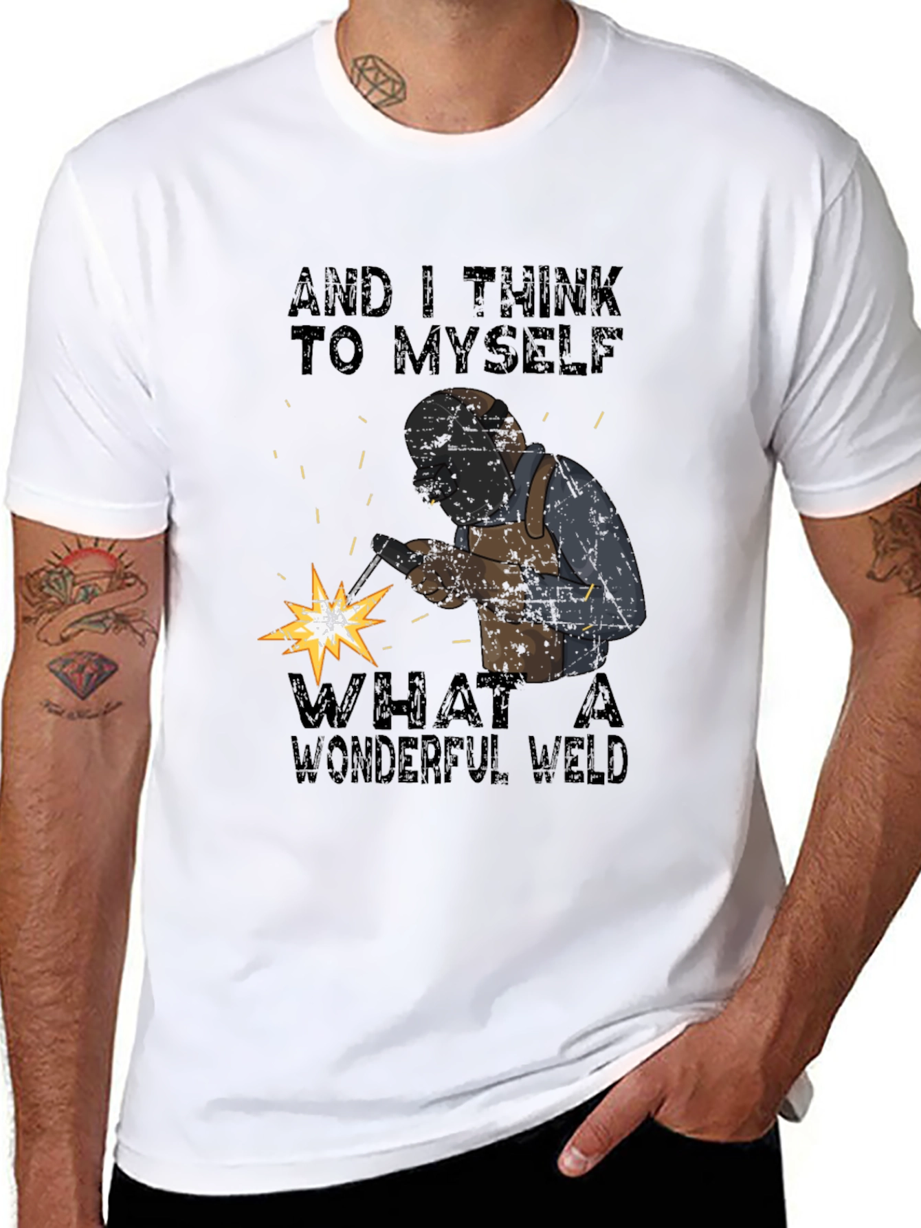 Wonderful Weld T-Shirt: Welder Humor Tee