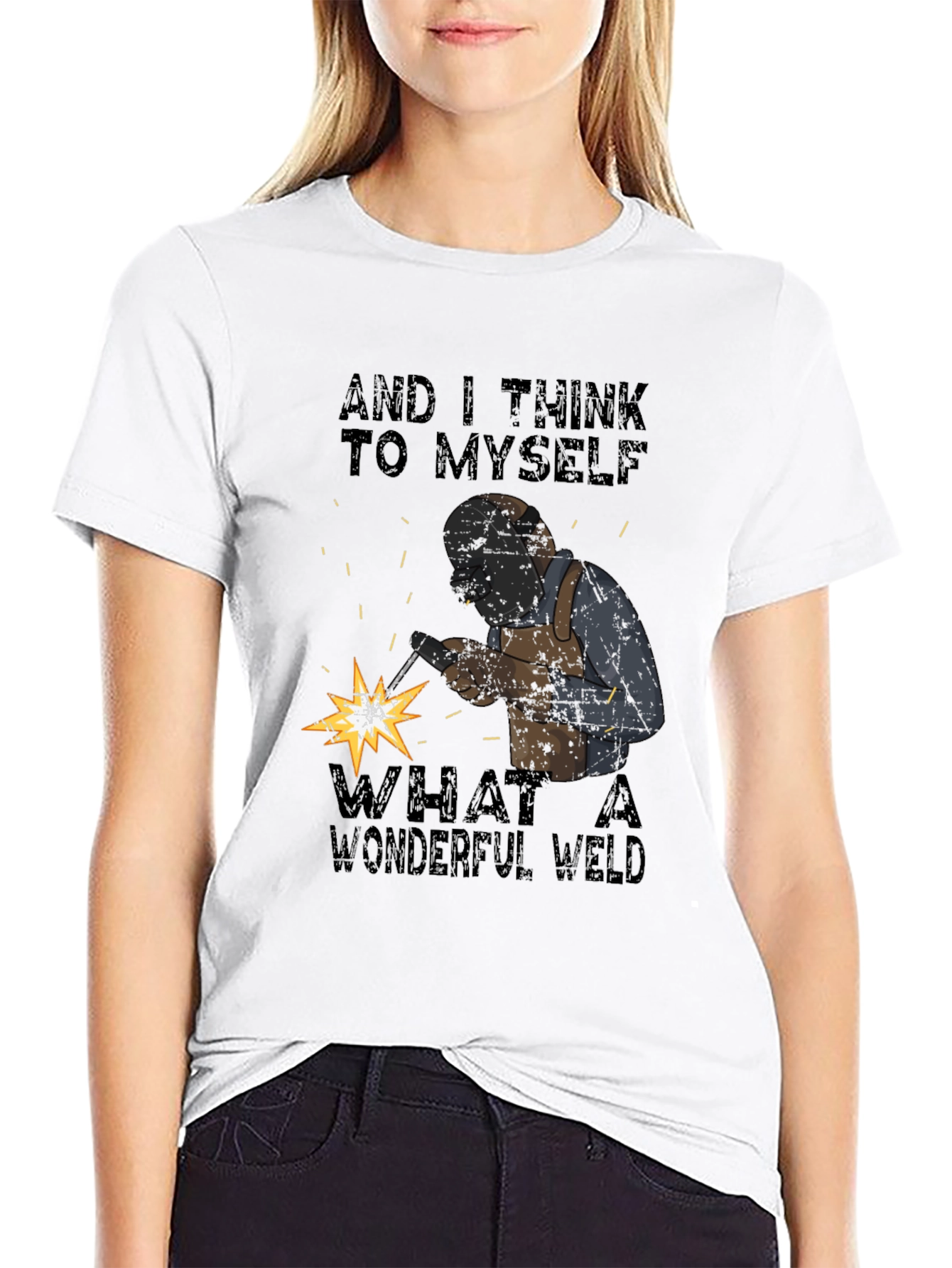 Wonderful Weld T-Shirt: Welder Humor Tee