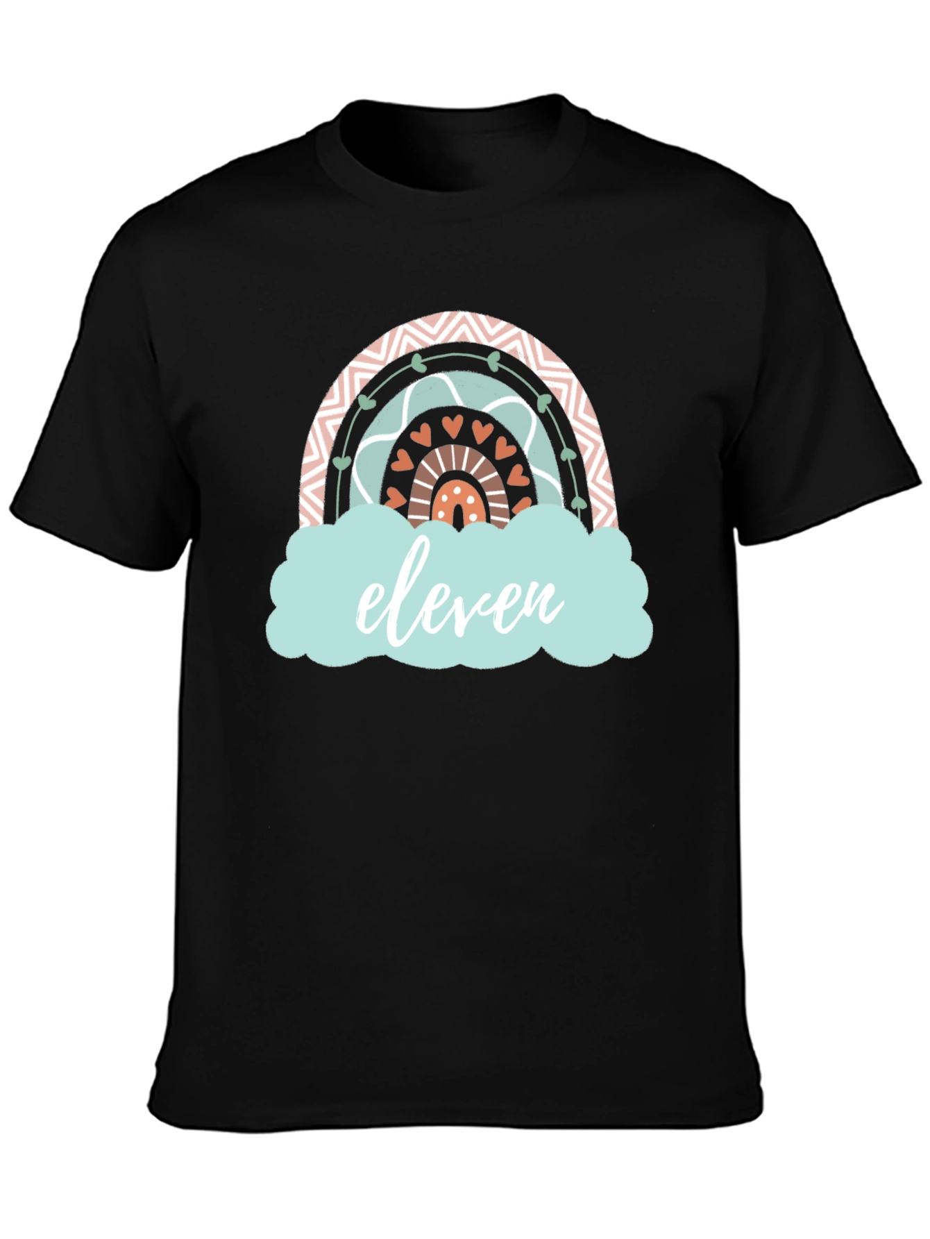 Eleven Rainbow Birthday Tee
