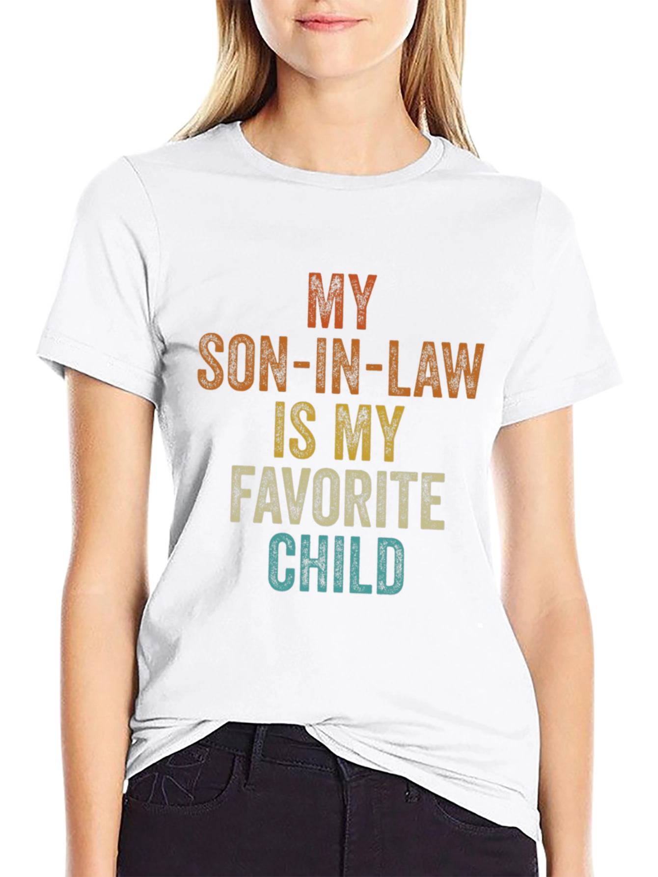 Son-in-Law Favorite Child Graphic T-Shirt