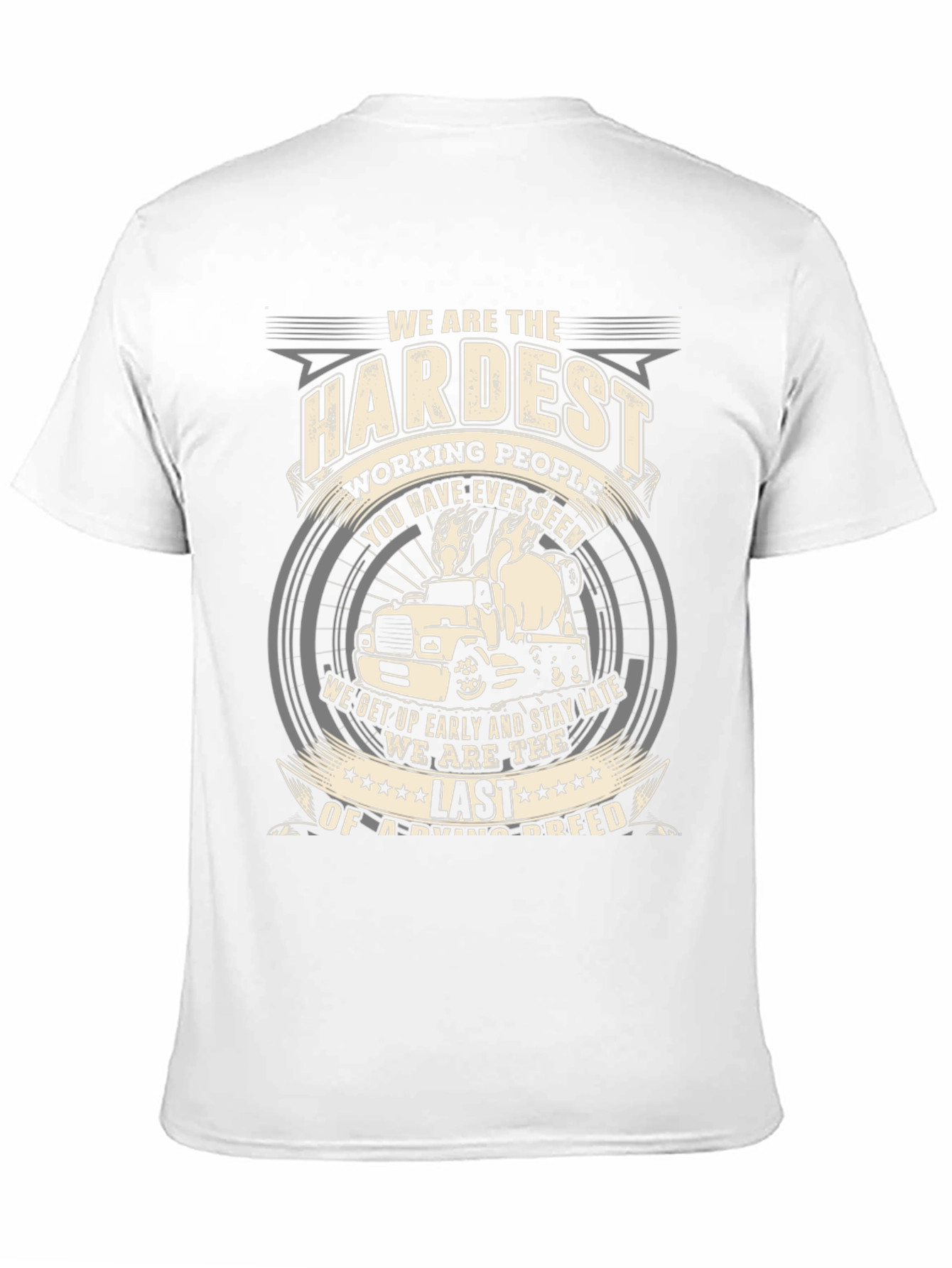 Hardest Working People Graphic Tee