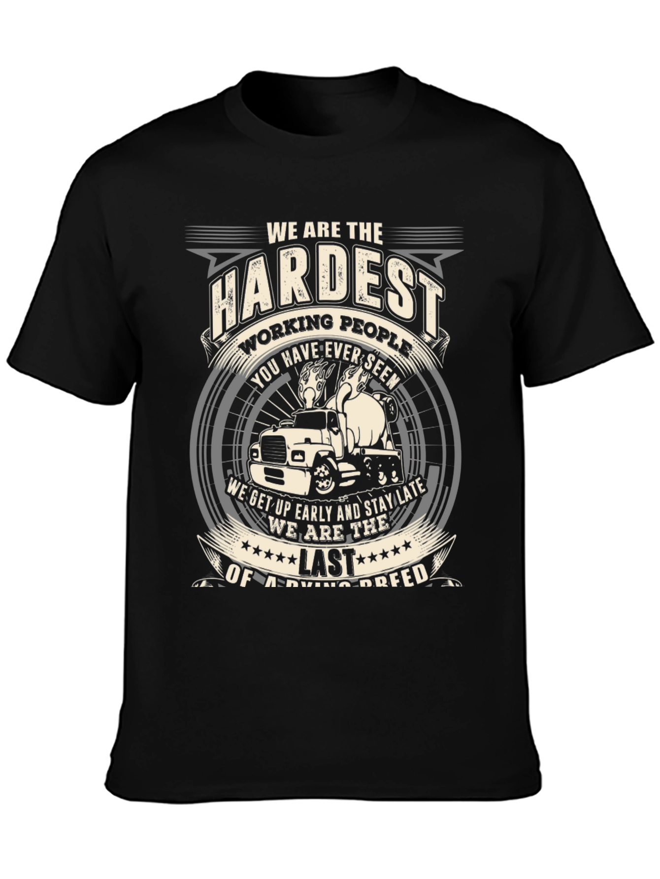 Hardest Working People Graphic Tee