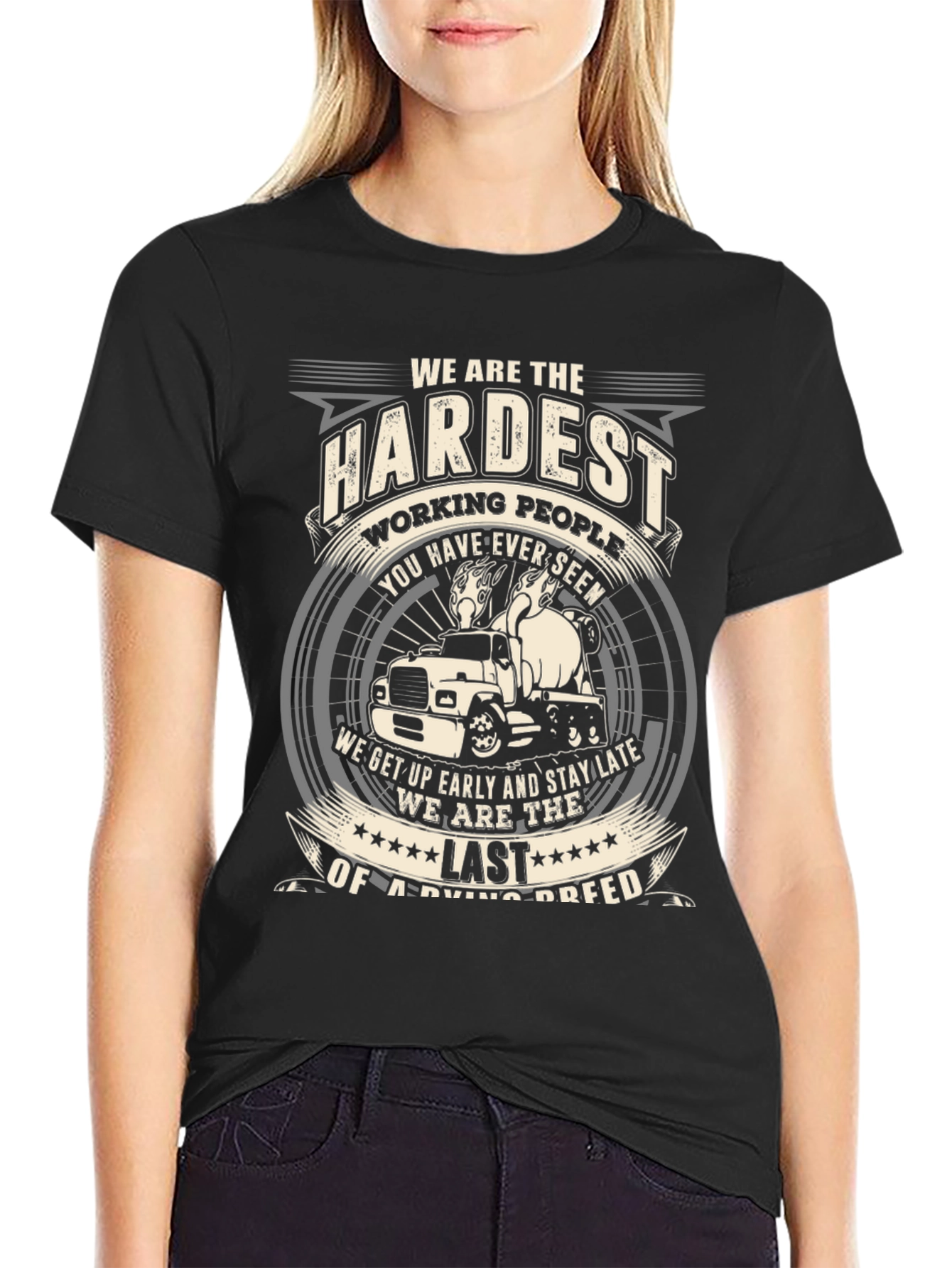 Hardest Working People Graphic Tee