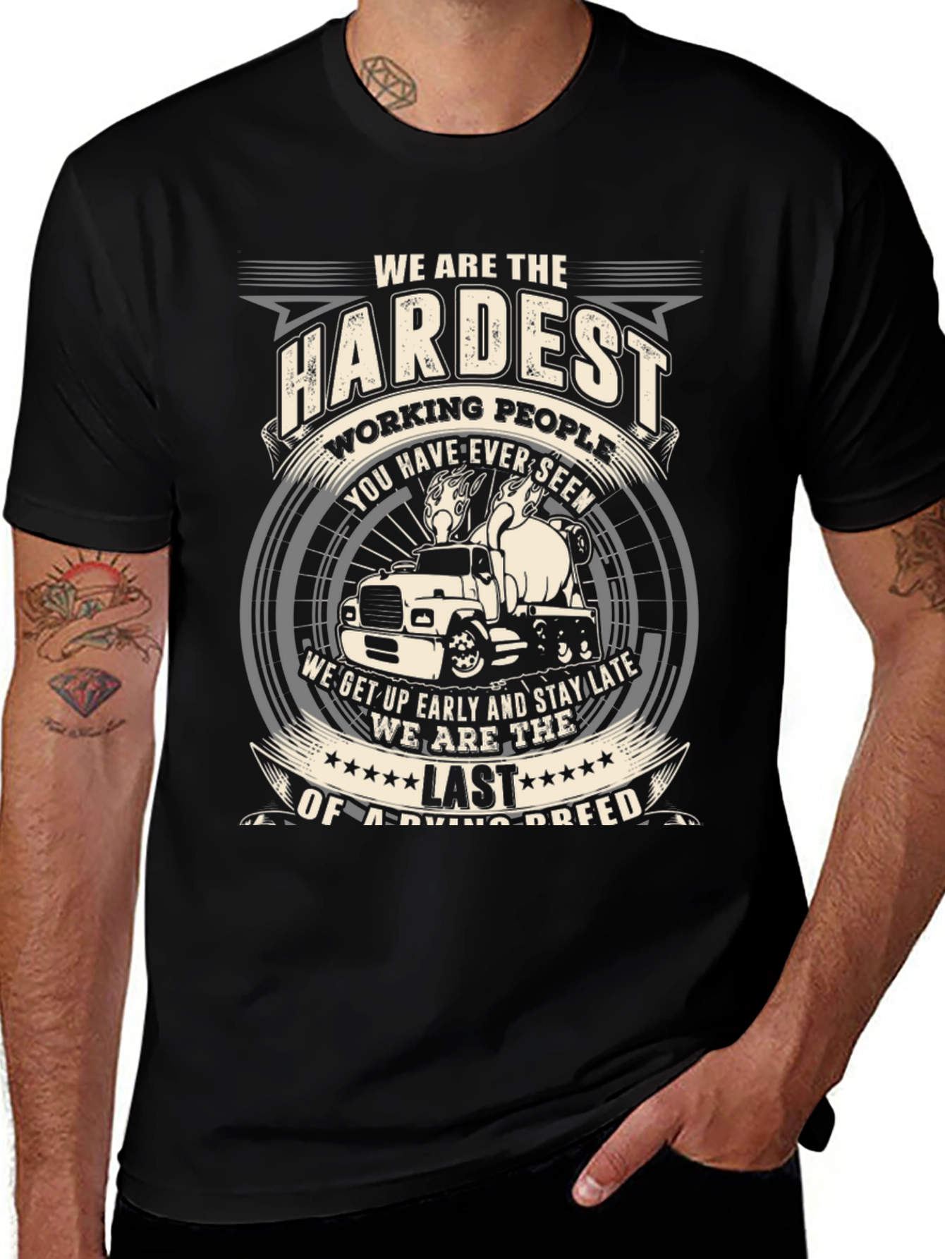 Hardest Working People Graphic Tee