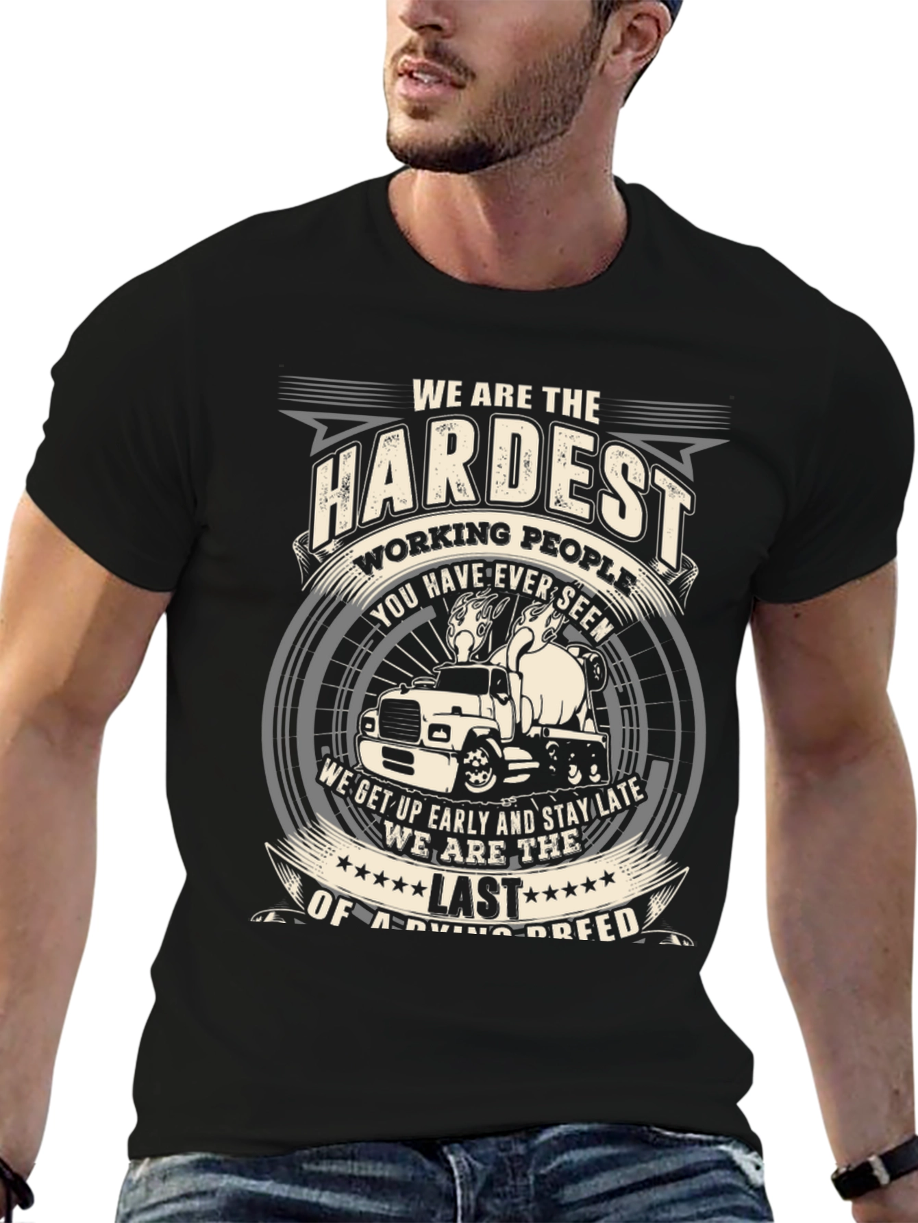 Hardest Working People Graphic Tee