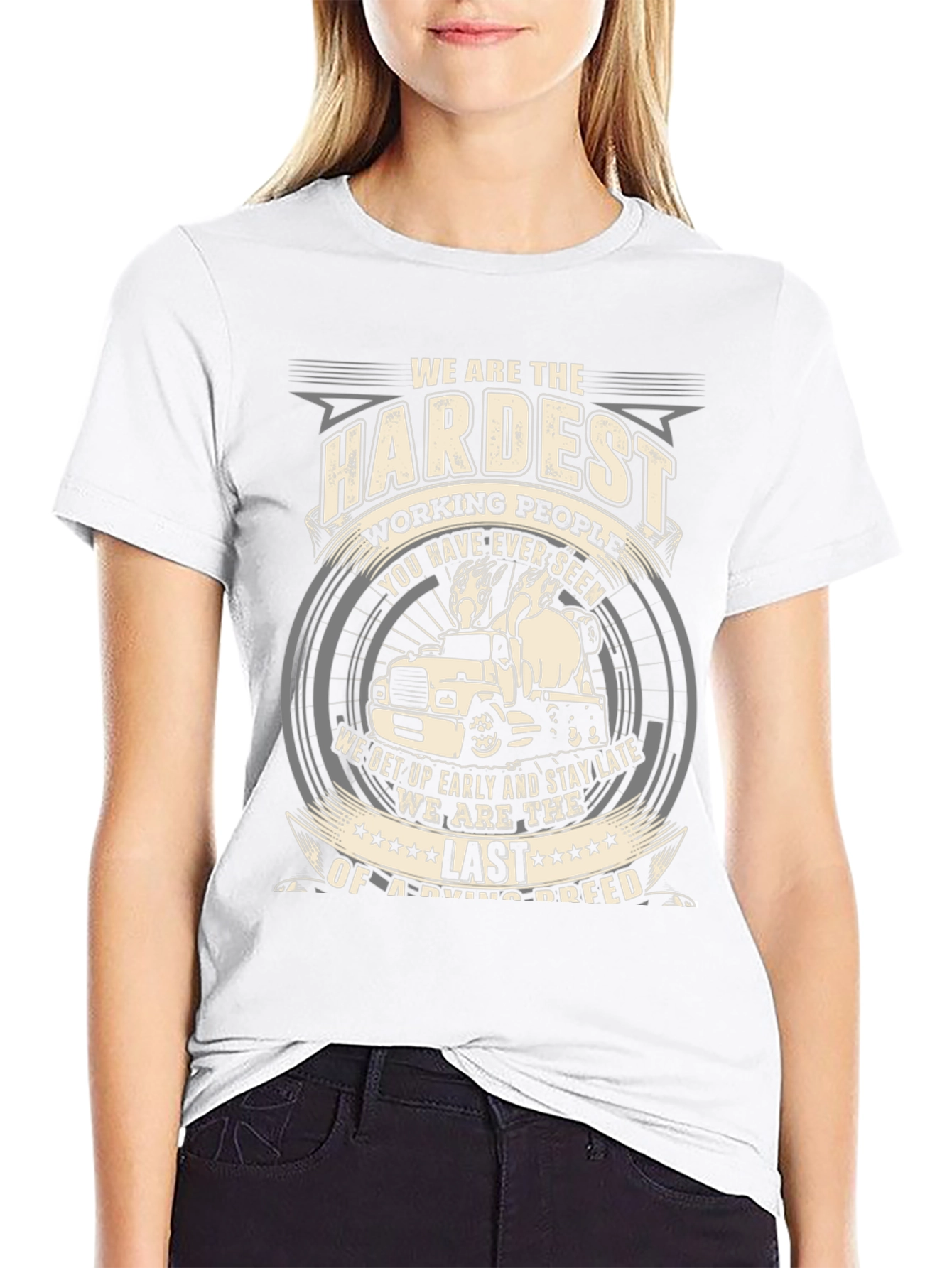 Hardest Working People Graphic Tee