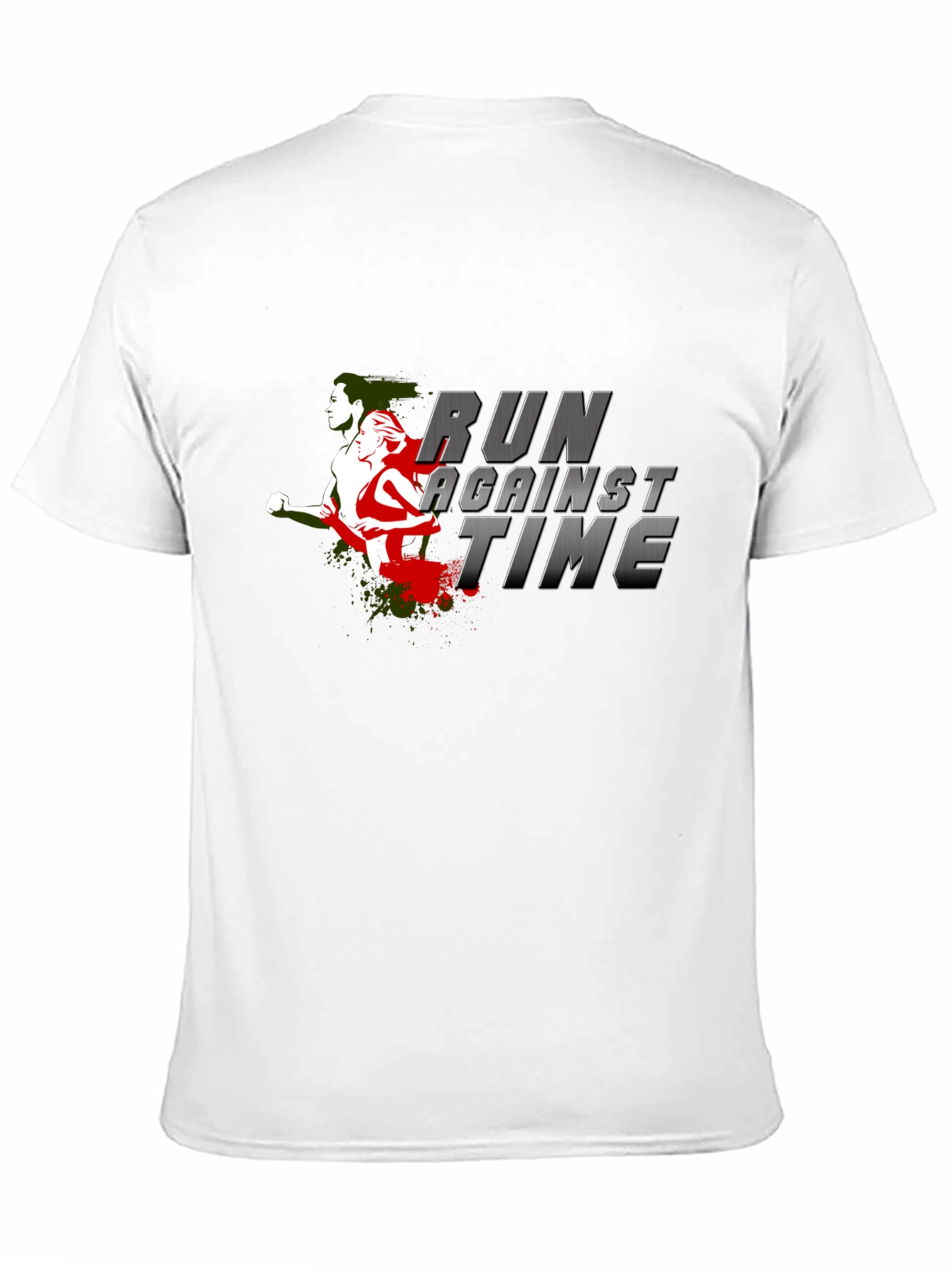 Run Against Time Graphic Tee