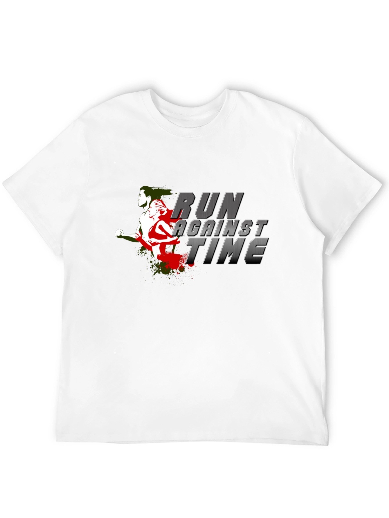 Run Against Time Graphic Tee