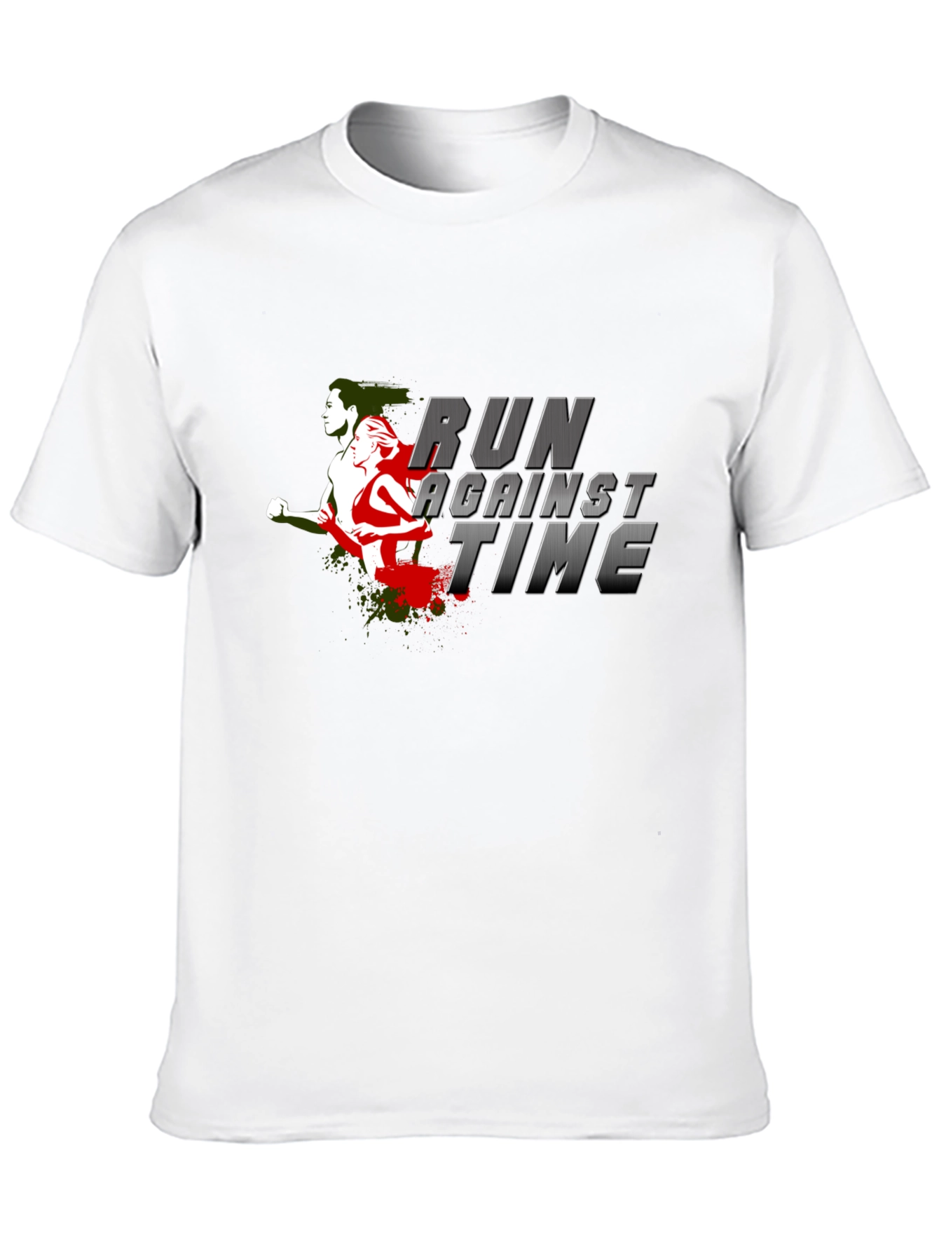 Run Against Time Graphic Tee