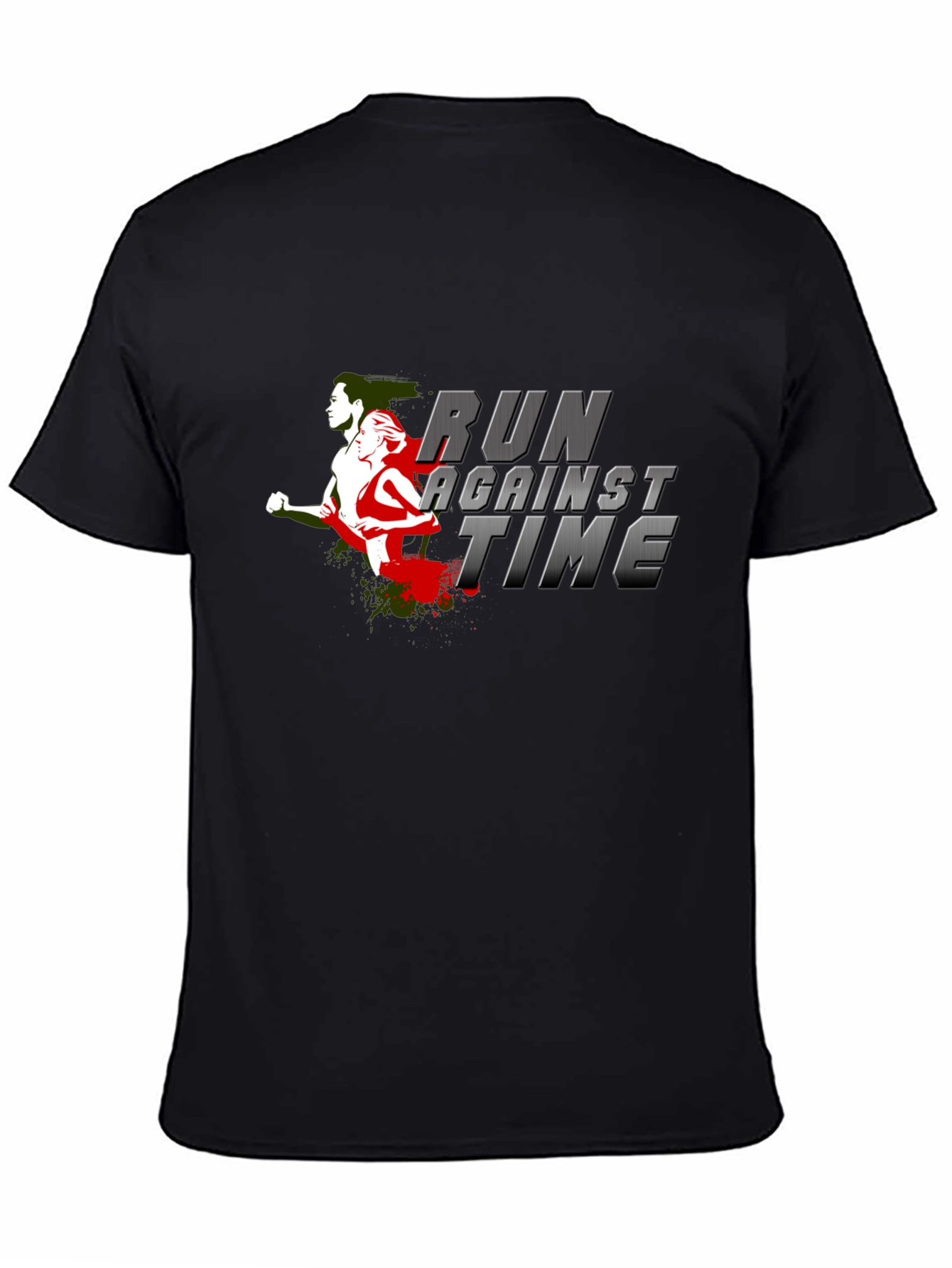 Run Against Time Graphic Tee