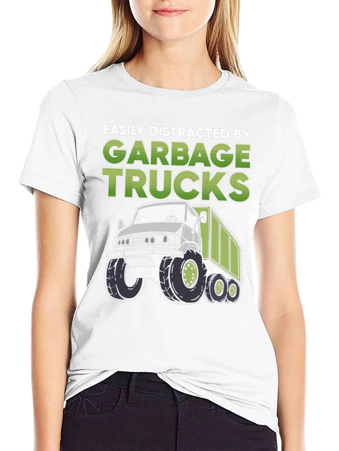 Easily Distracted by Garbage Trucks T-Shirt