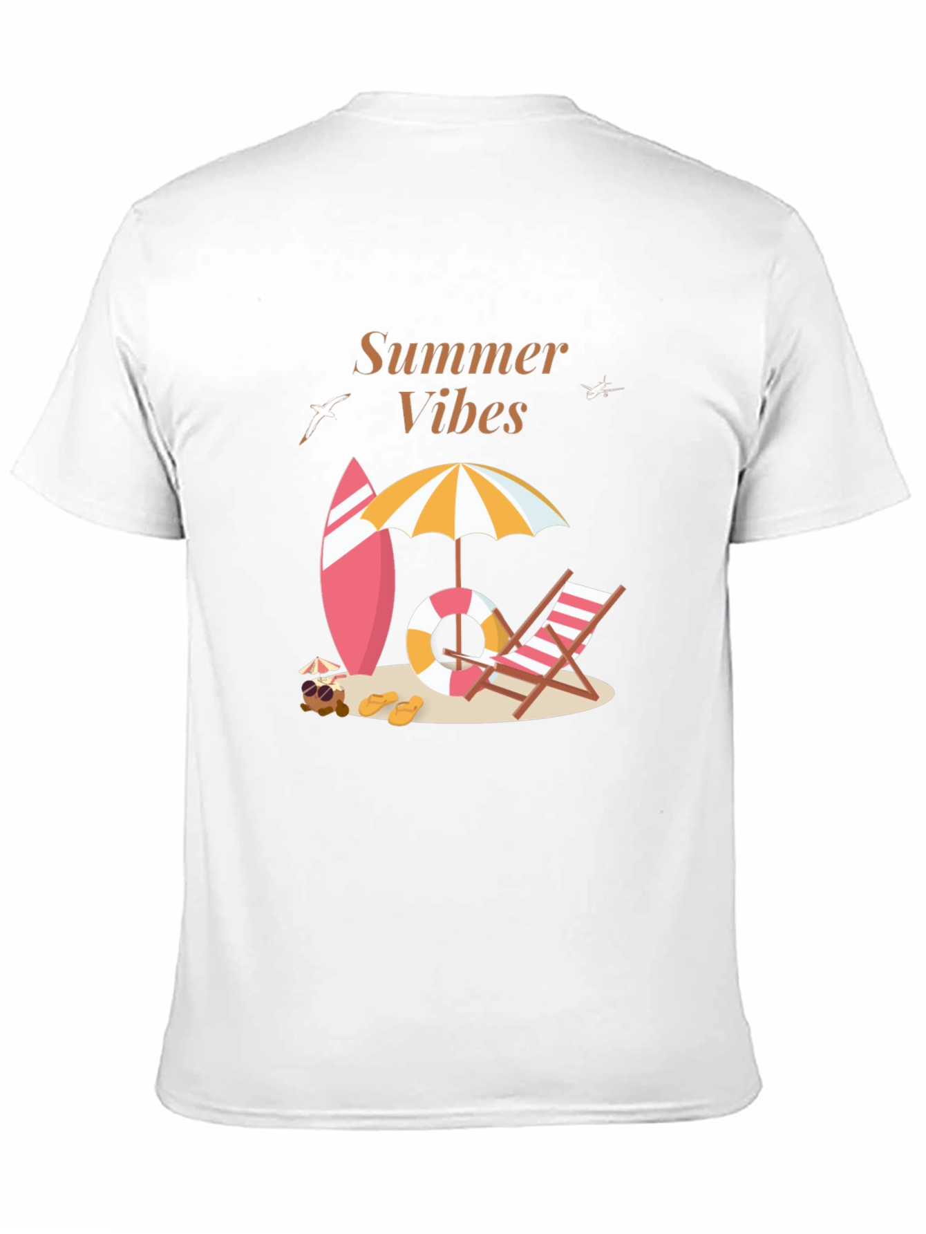 Summer Vibes Graphic Tee - Beach Ready!