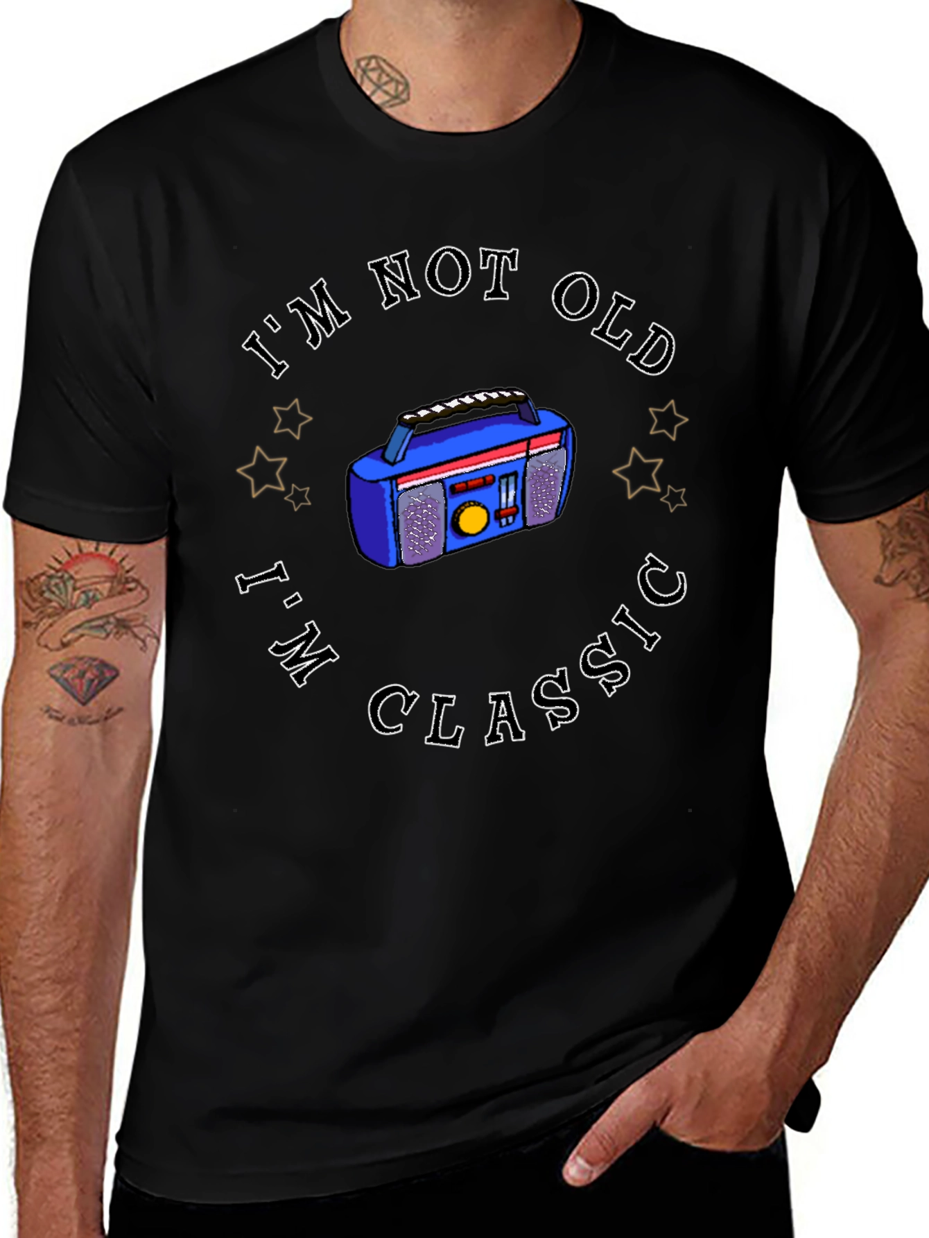 Im Not Old Im Classic T-Shirt Retro Radio