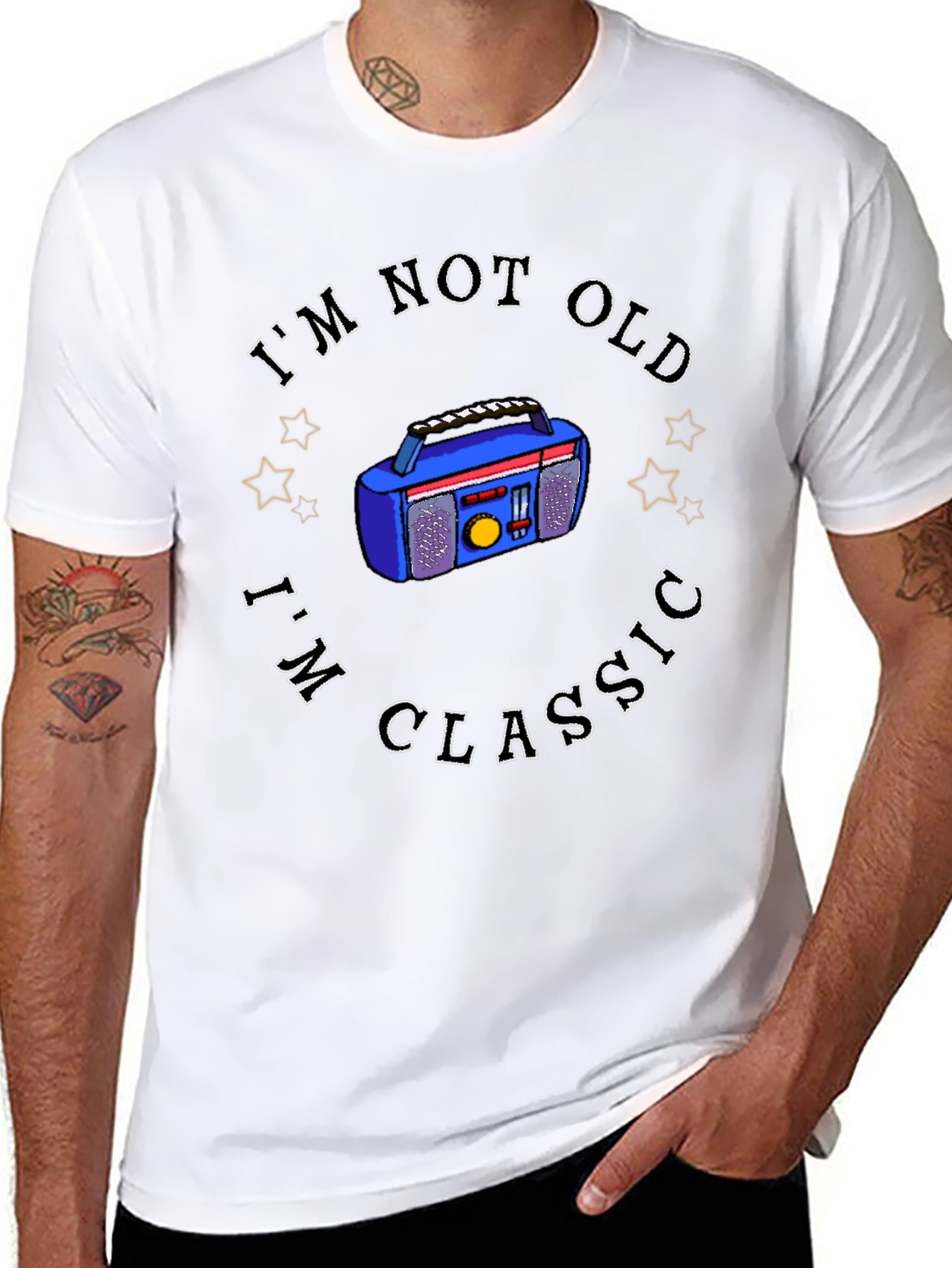 Im Not Old Im Classic T-Shirt Retro Radio