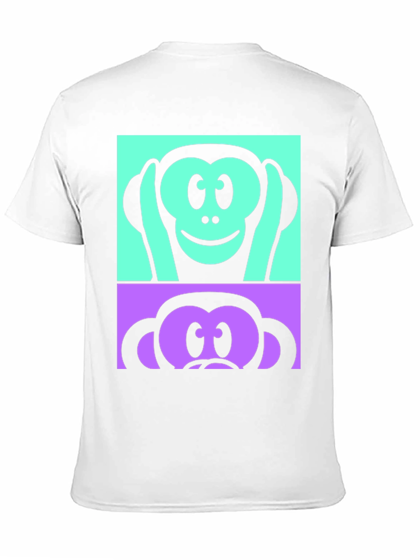 Monkey Hear See No Evil Graphic T-Shirt