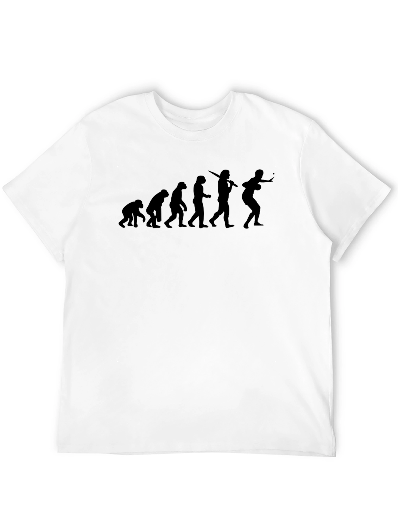 Evolution of Archer Black T-Shirt