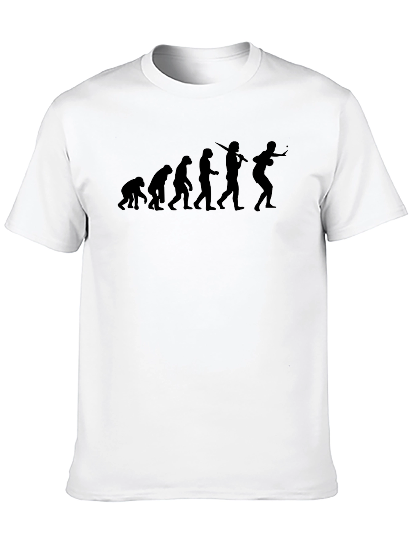 Evolution of Archer Black T-Shirt