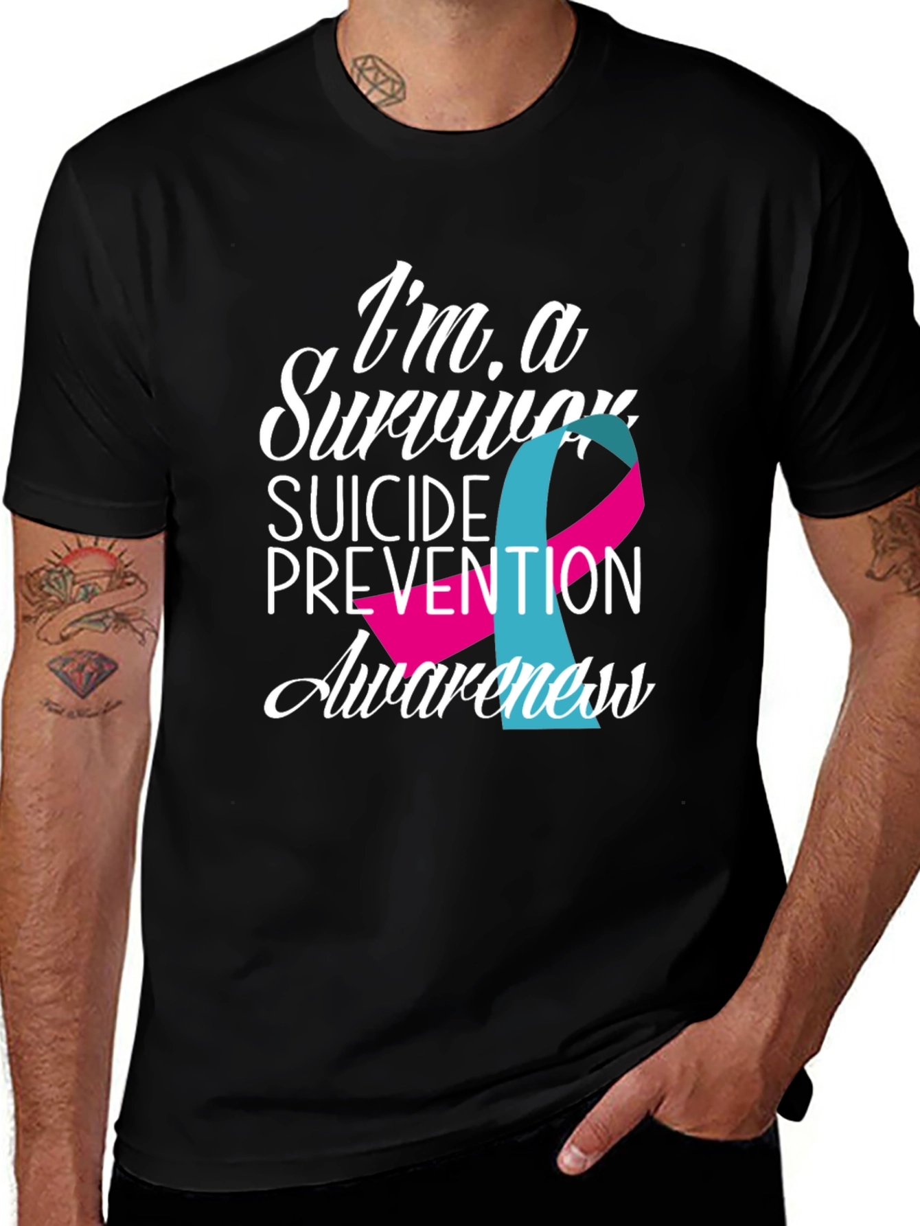 Suicide Prevention Awareness Survivor T-Shirt