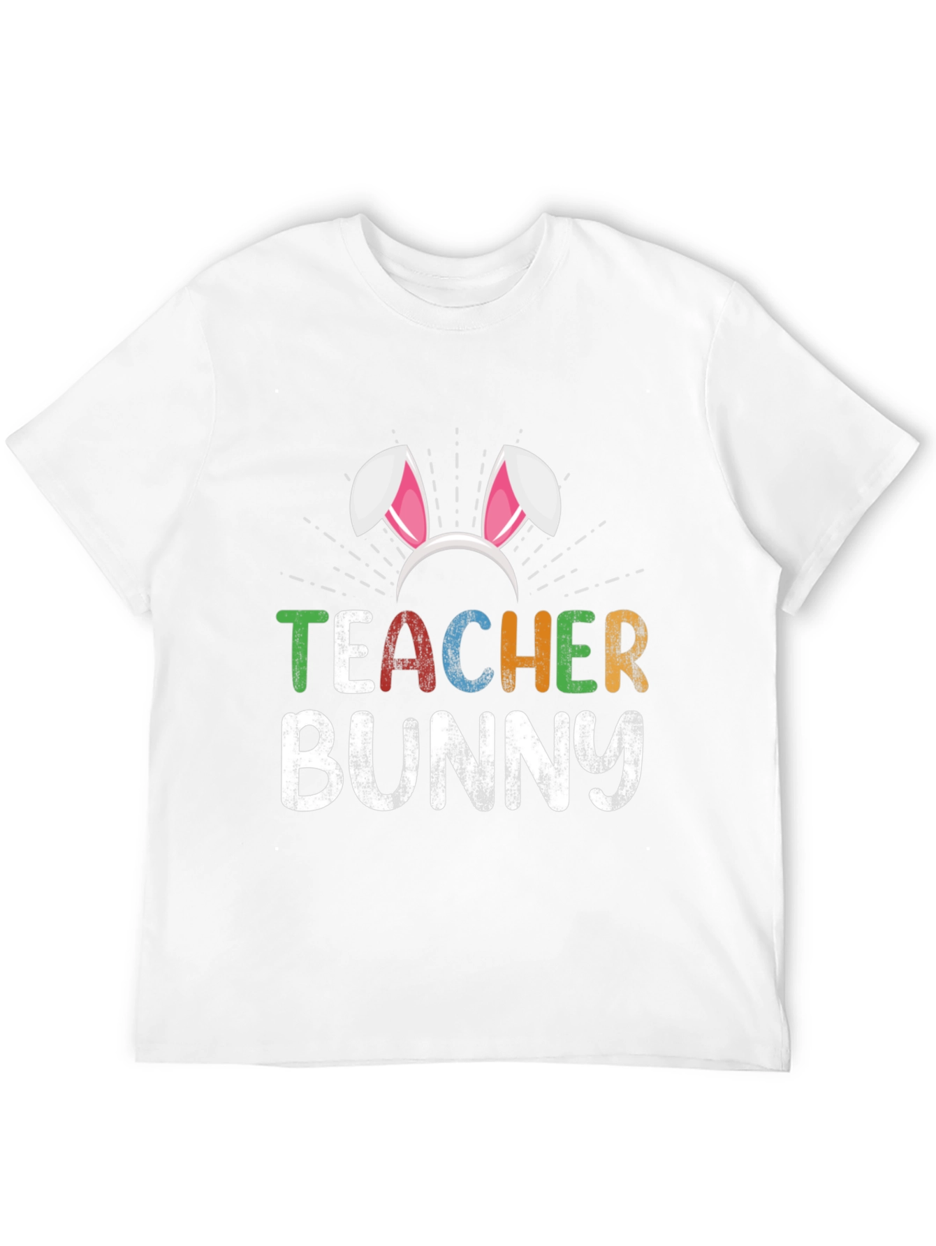 Teacher Bunny Easter T-Shirt