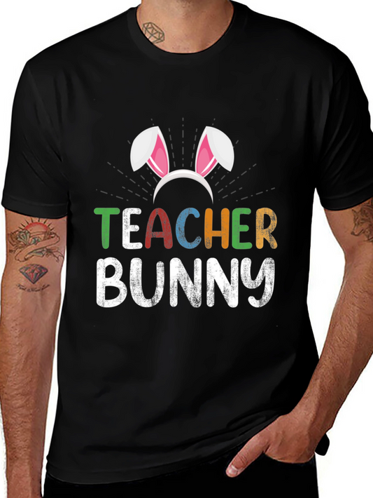 Teacher Bunny Easter T-Shirt