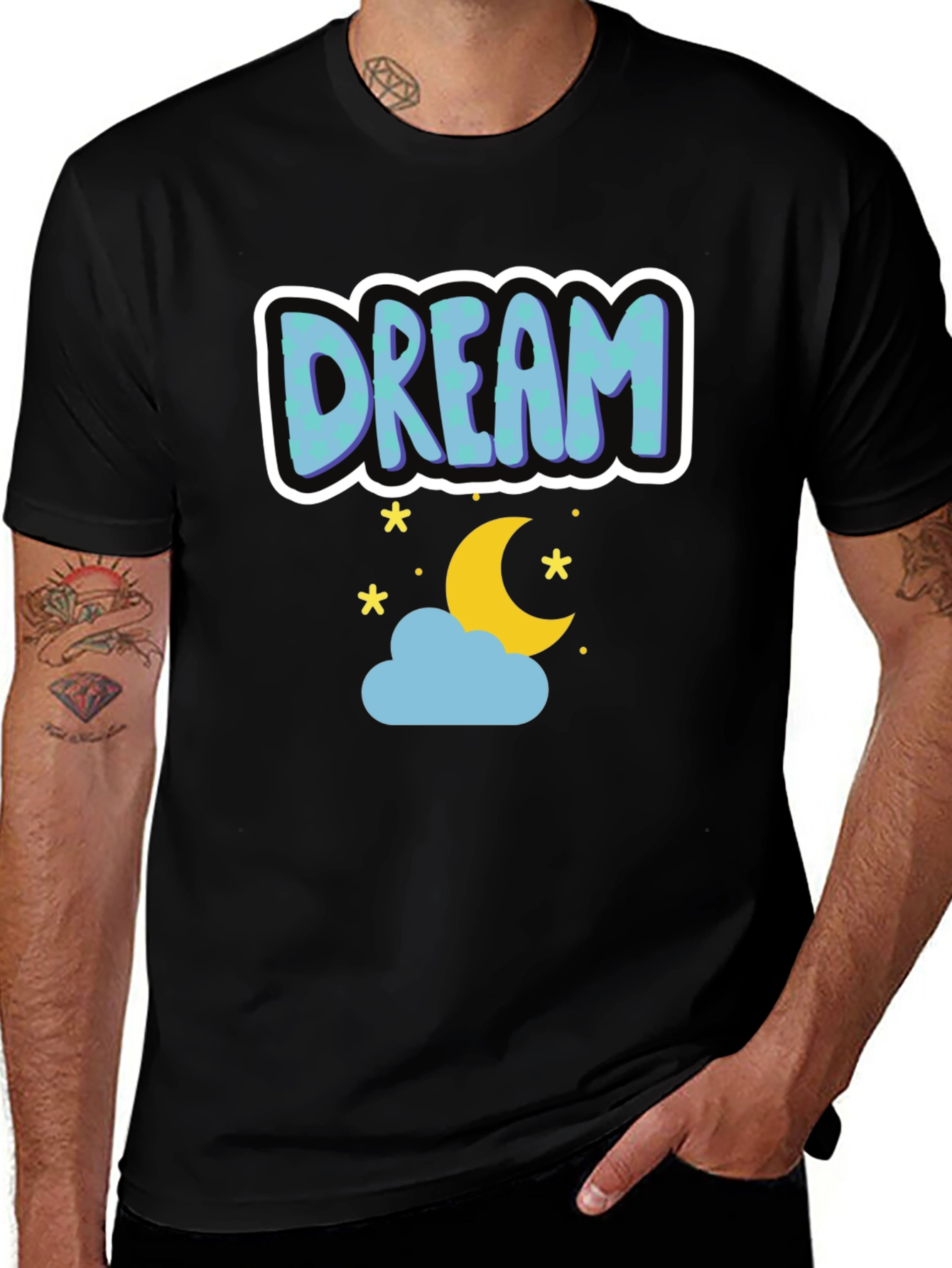 Dream Graphic Black T-Shirt