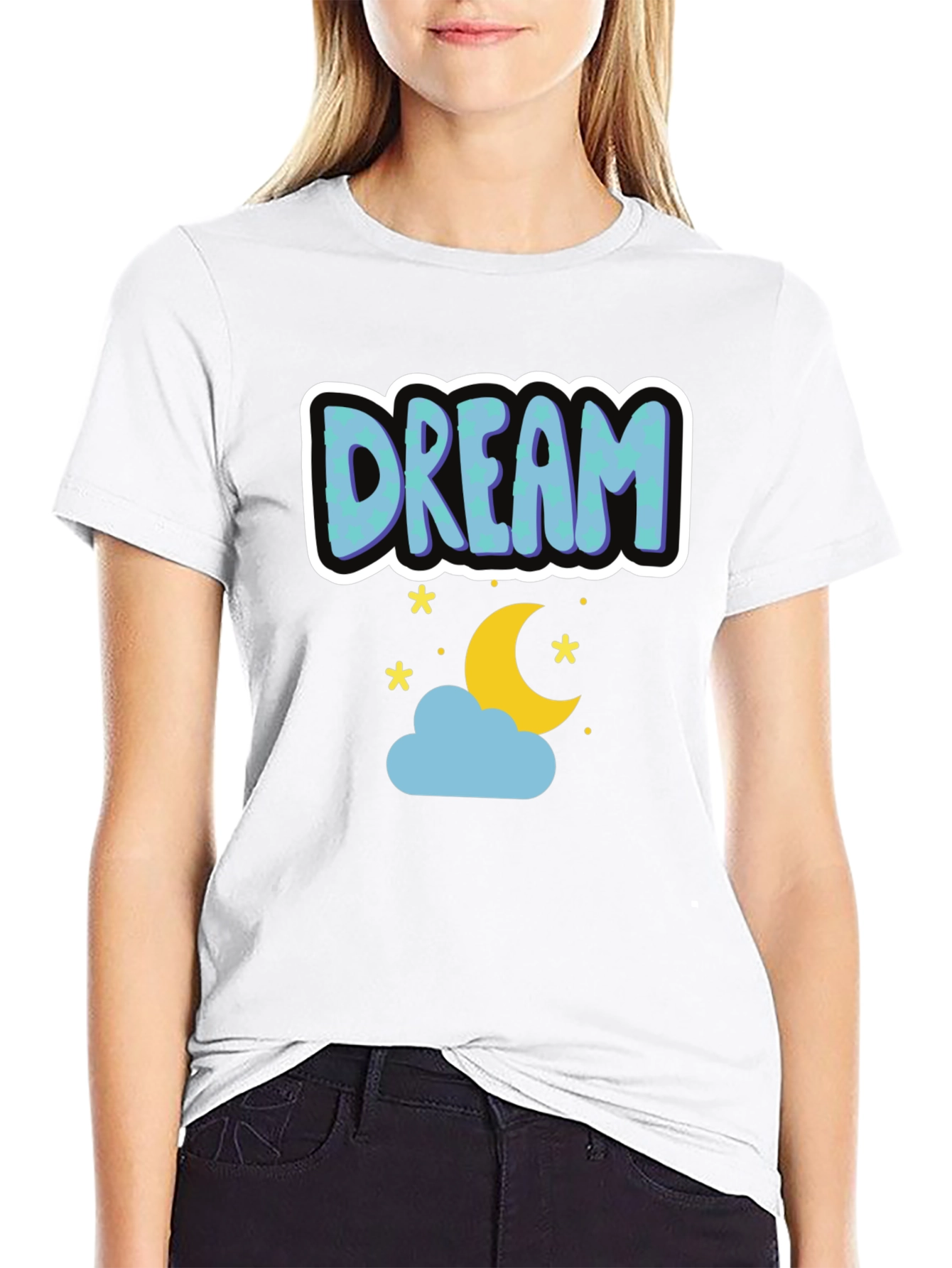 Dream Graphic Black T-Shirt