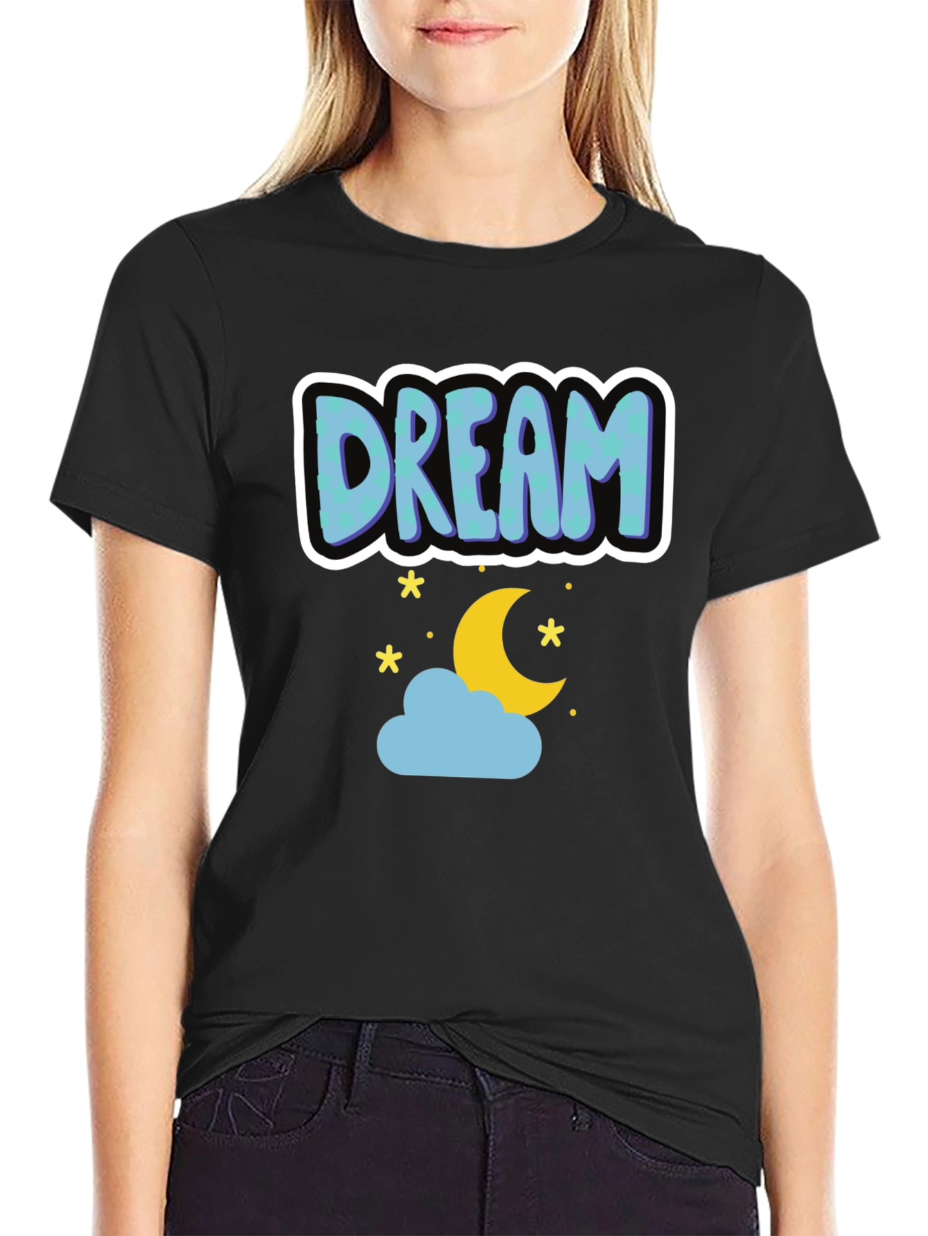 Dream Graphic Black T-Shirt