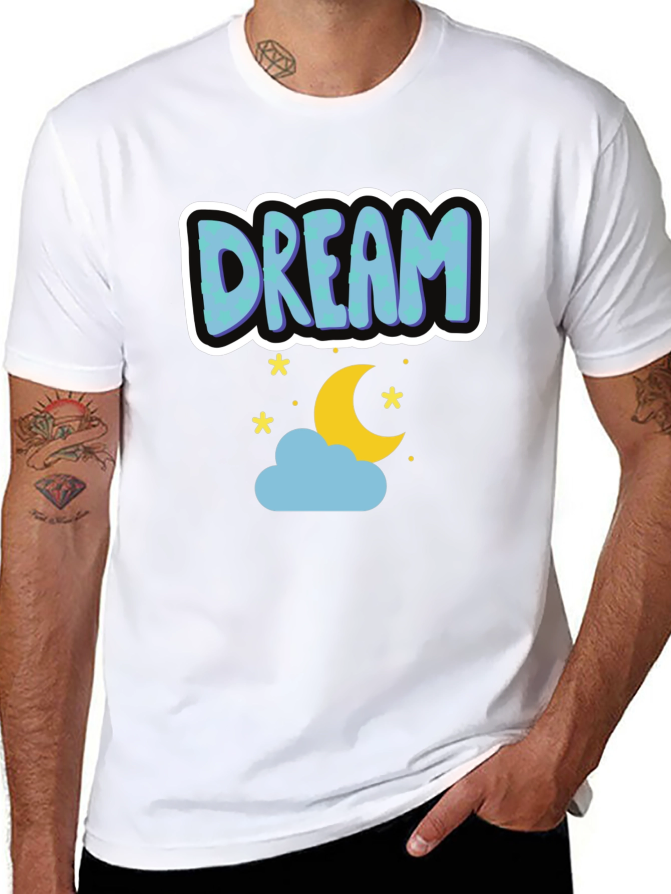 Dream Graphic Black T-Shirt