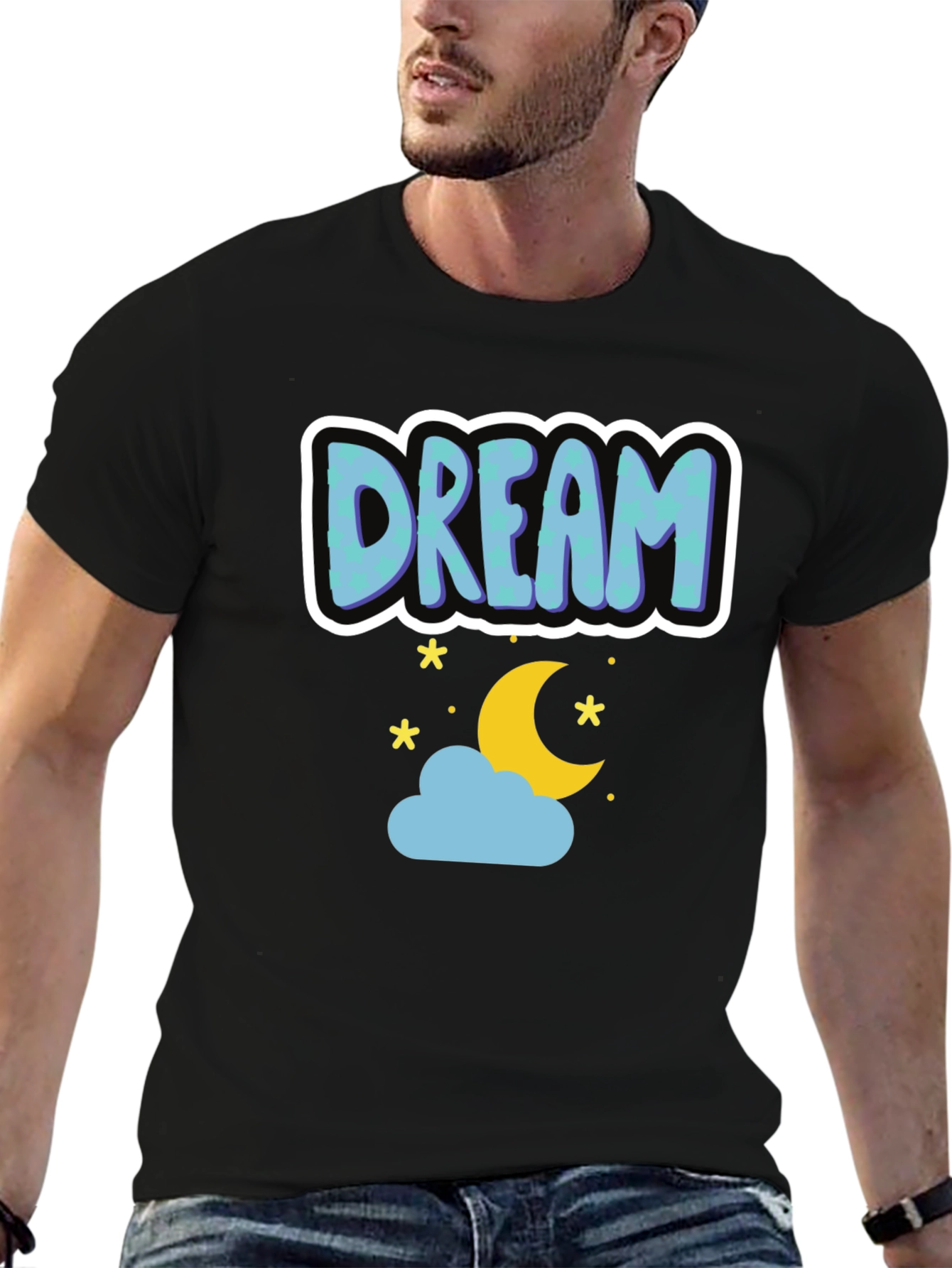 Dream Graphic Black T-Shirt