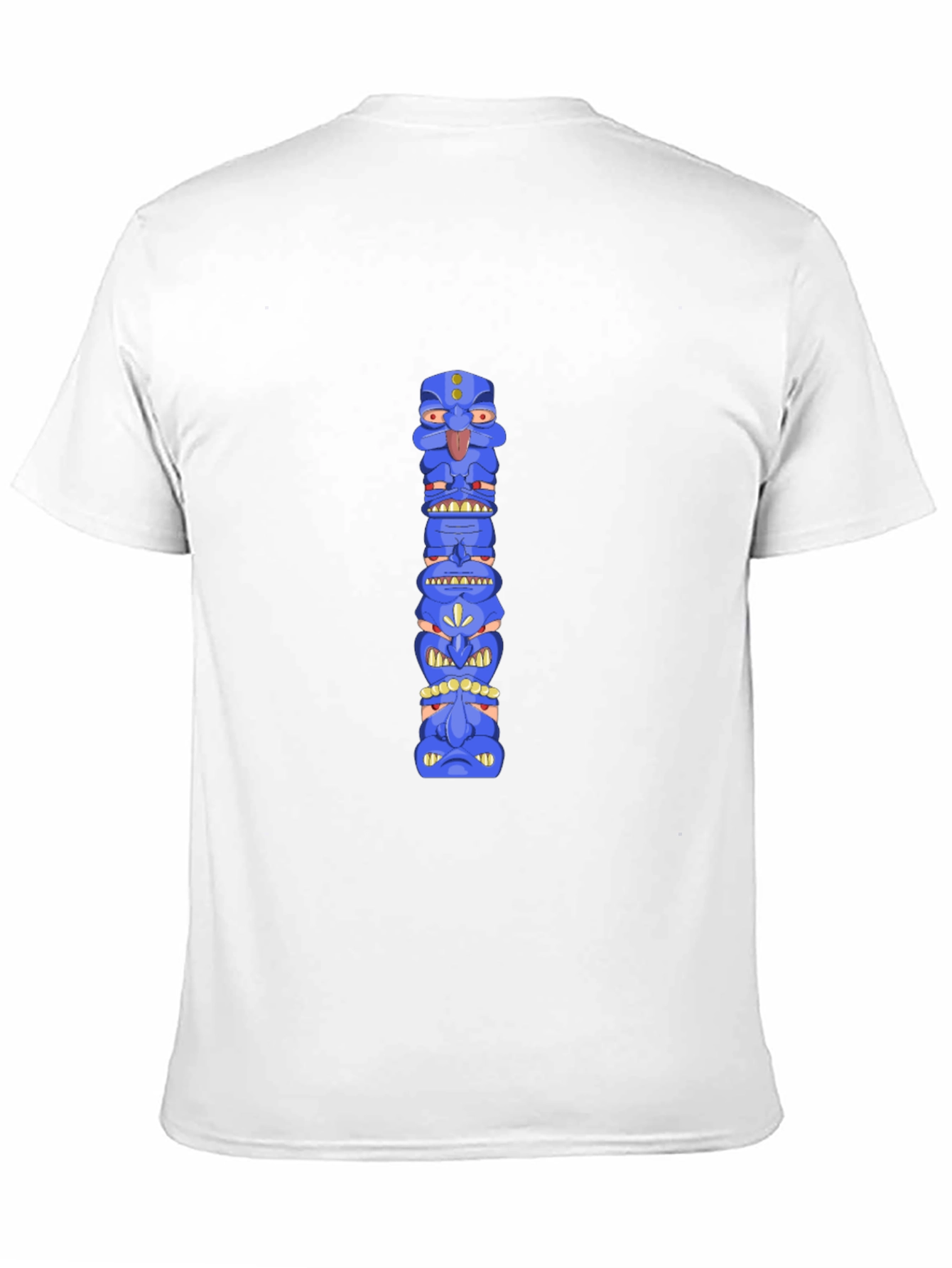 Blue Totem Pole Graphic Tee