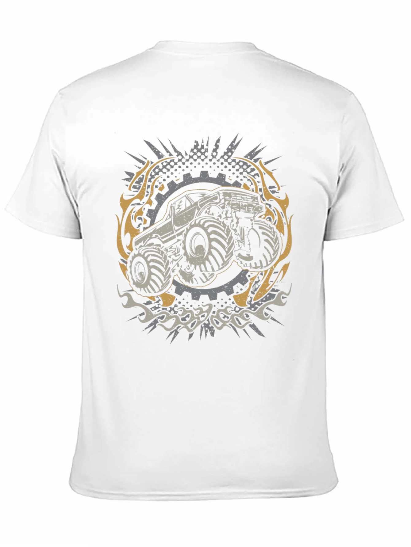 Monster Truck Graphic Tee - Black