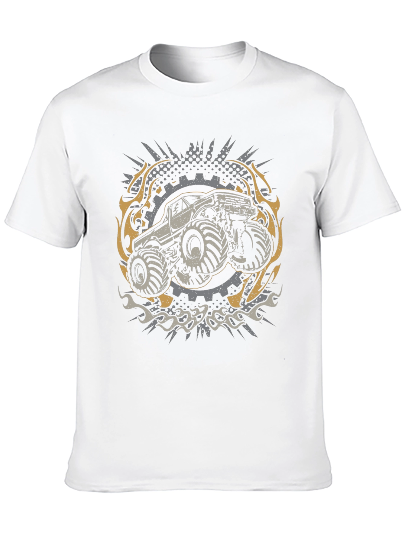 Monster Truck Graphic Tee - Black