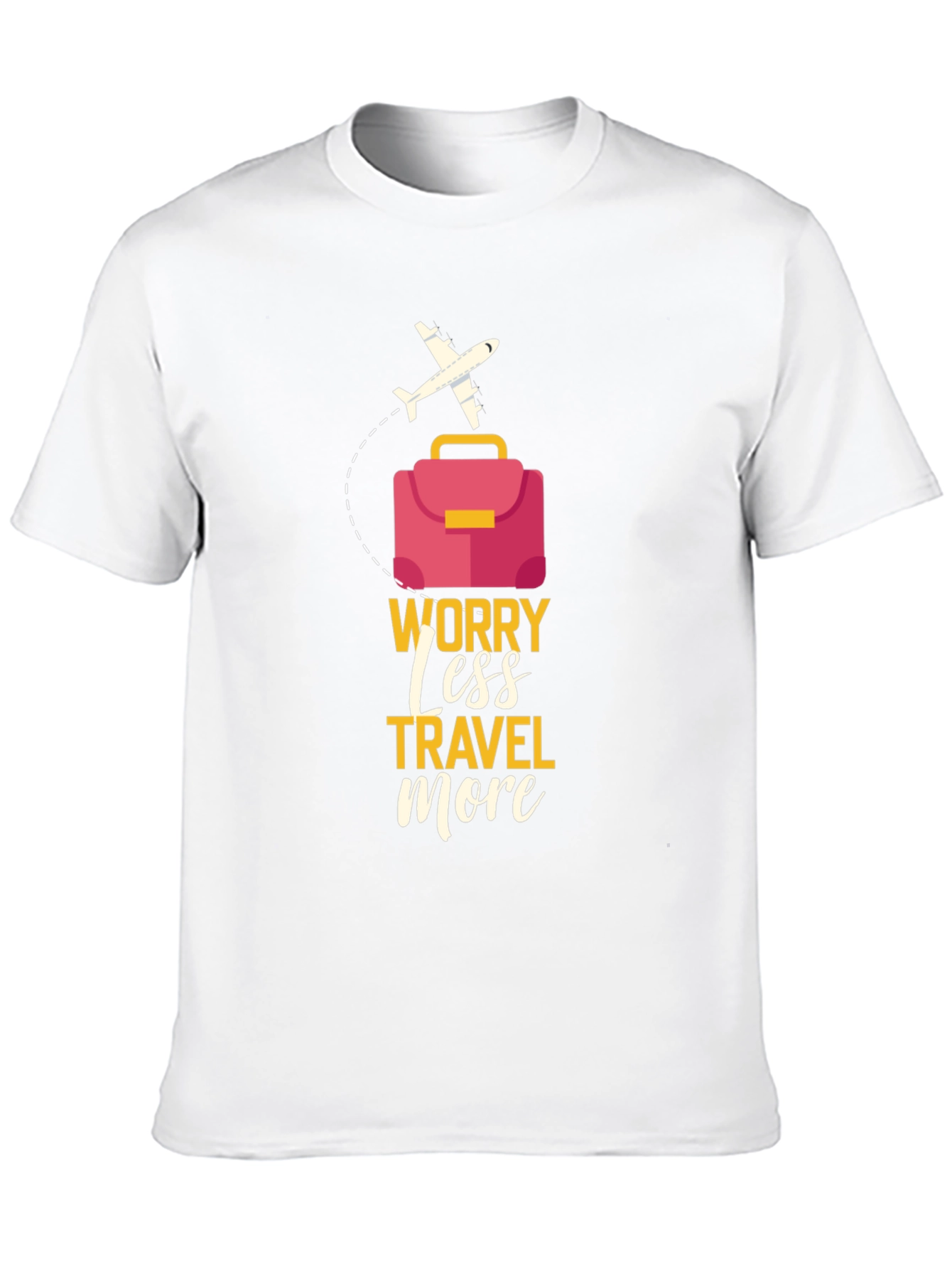 Worry Less Travel More Graphic Tee