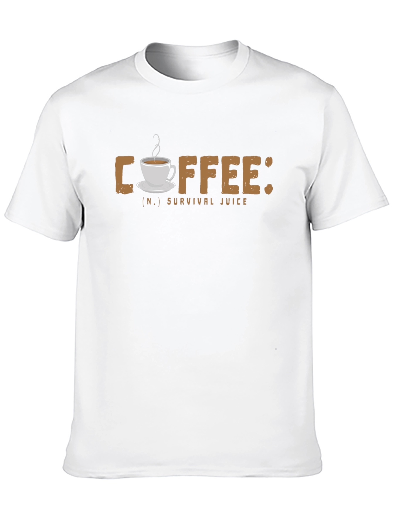 Coffee Survival Juice Graphic T-Shirt