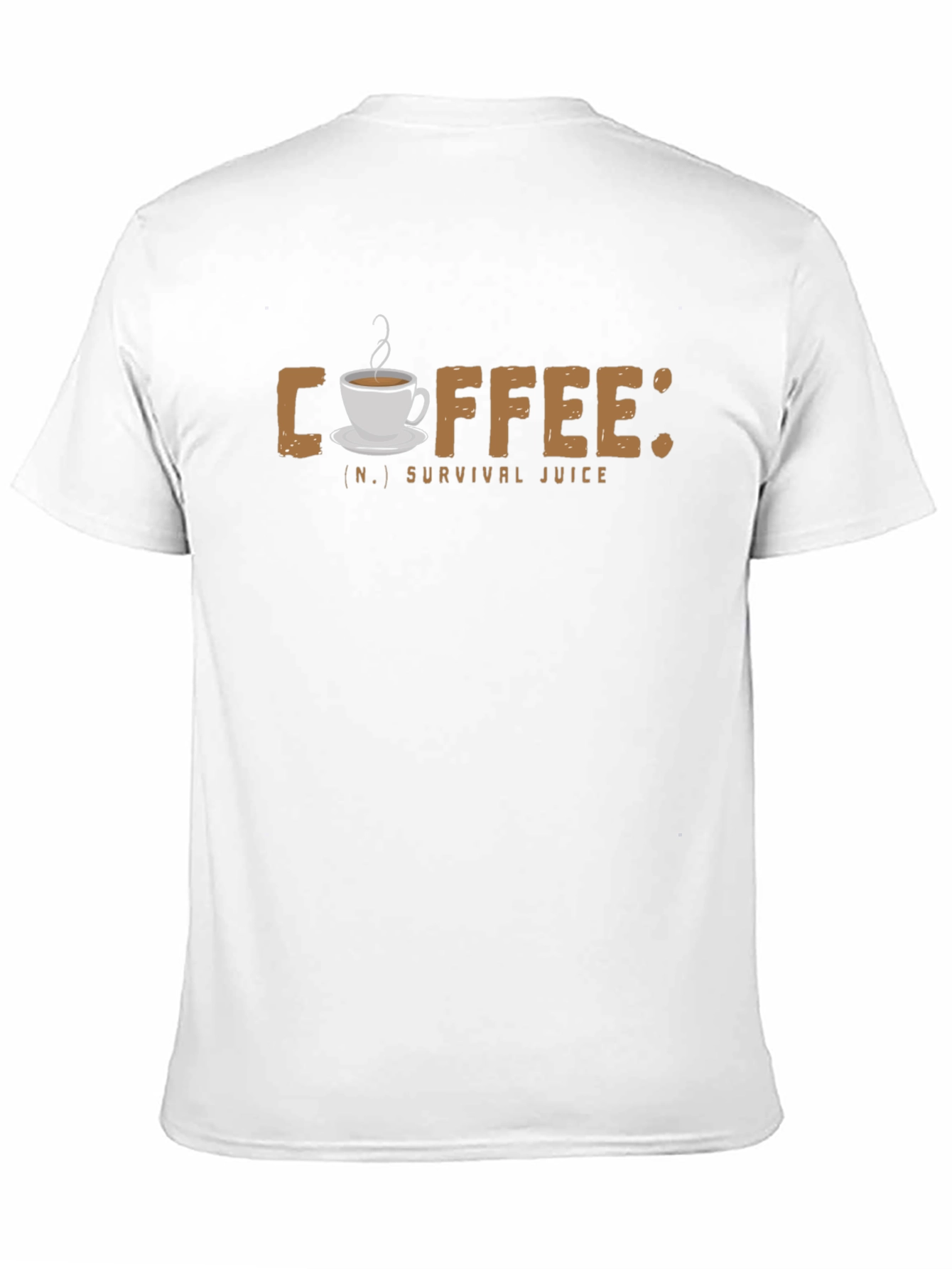 Coffee Survival Juice Graphic T-Shirt