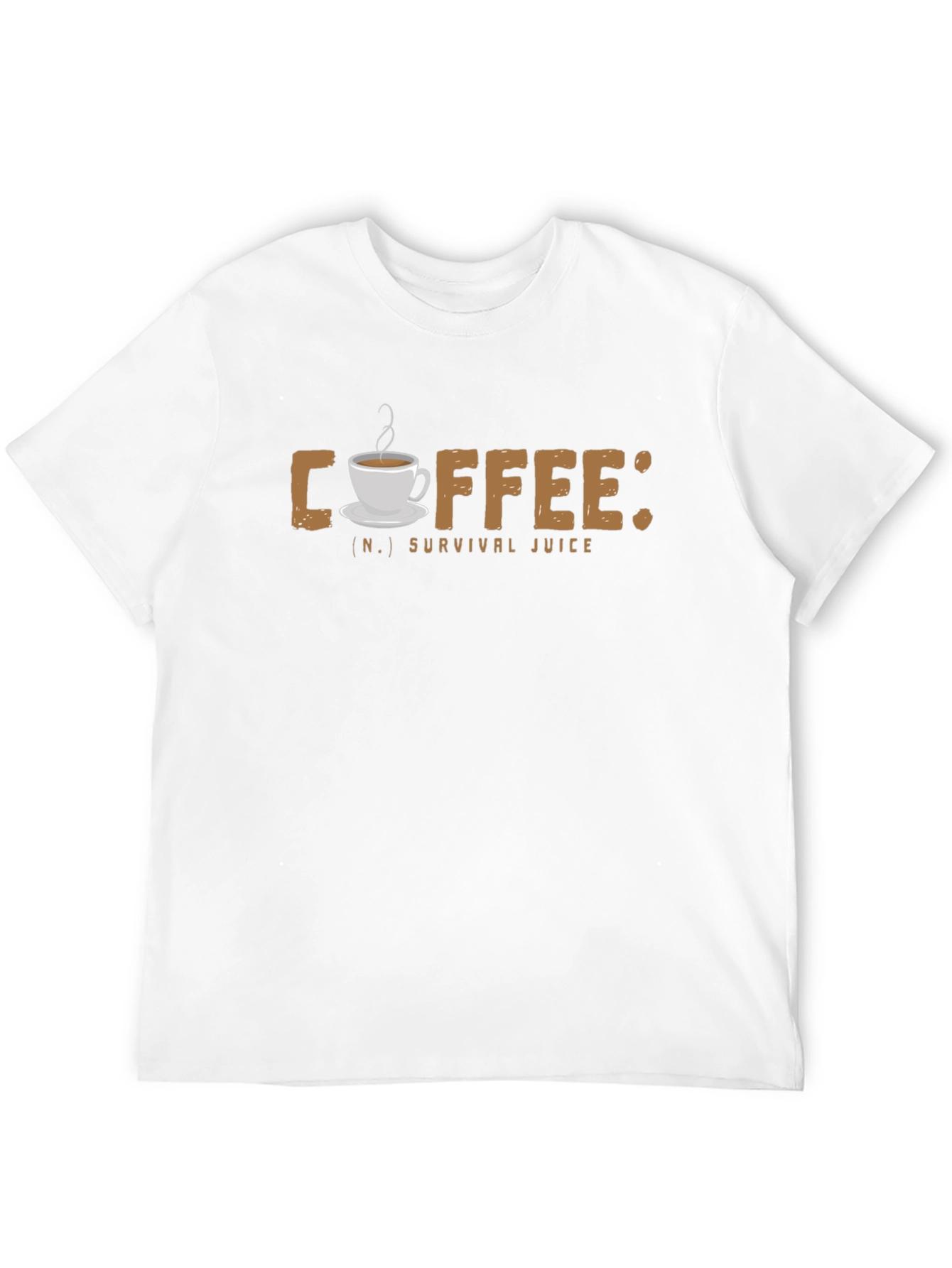 Coffee Survival Juice Graphic T-Shirt