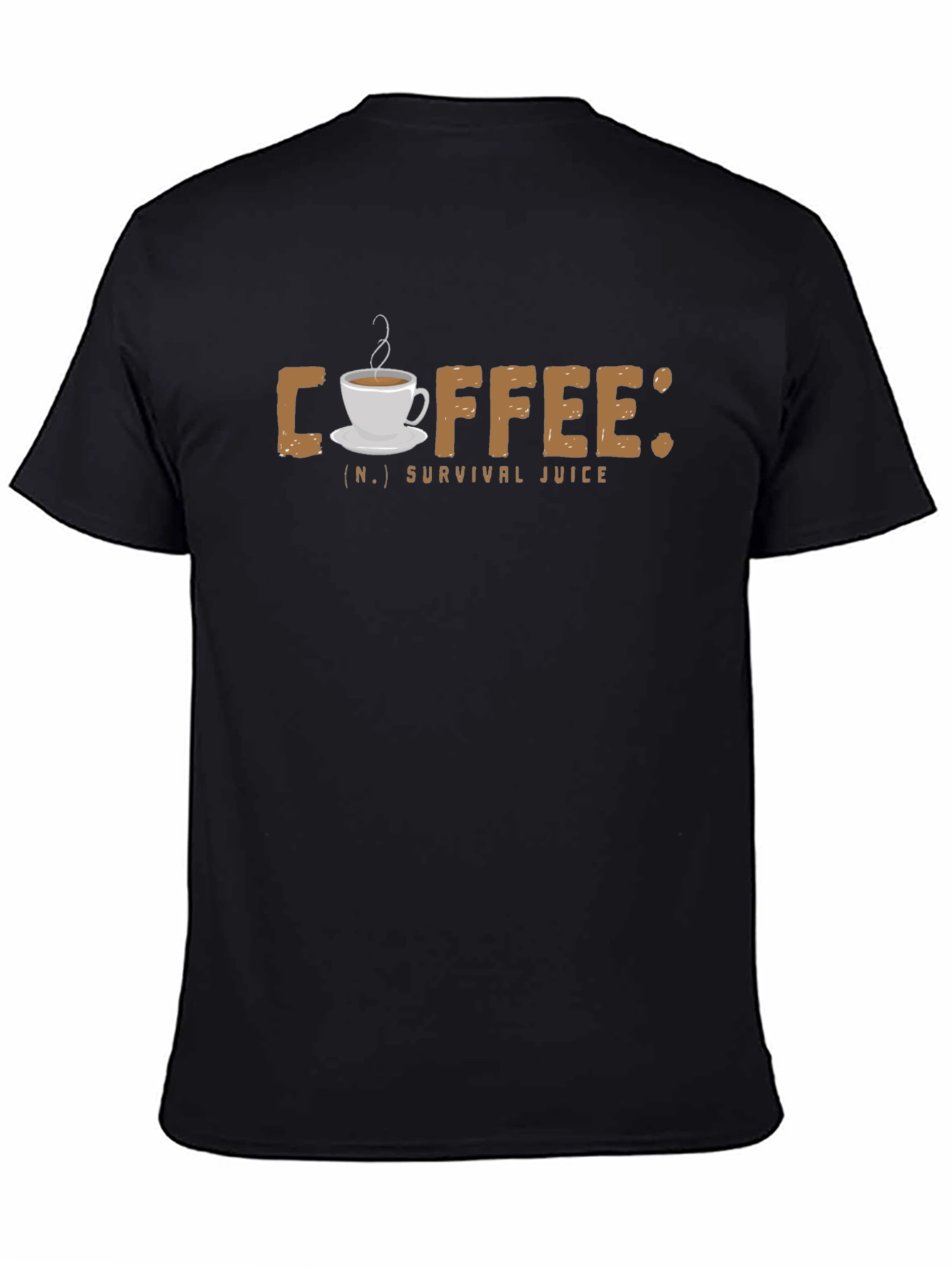 Coffee Survival Juice Graphic T-Shirt