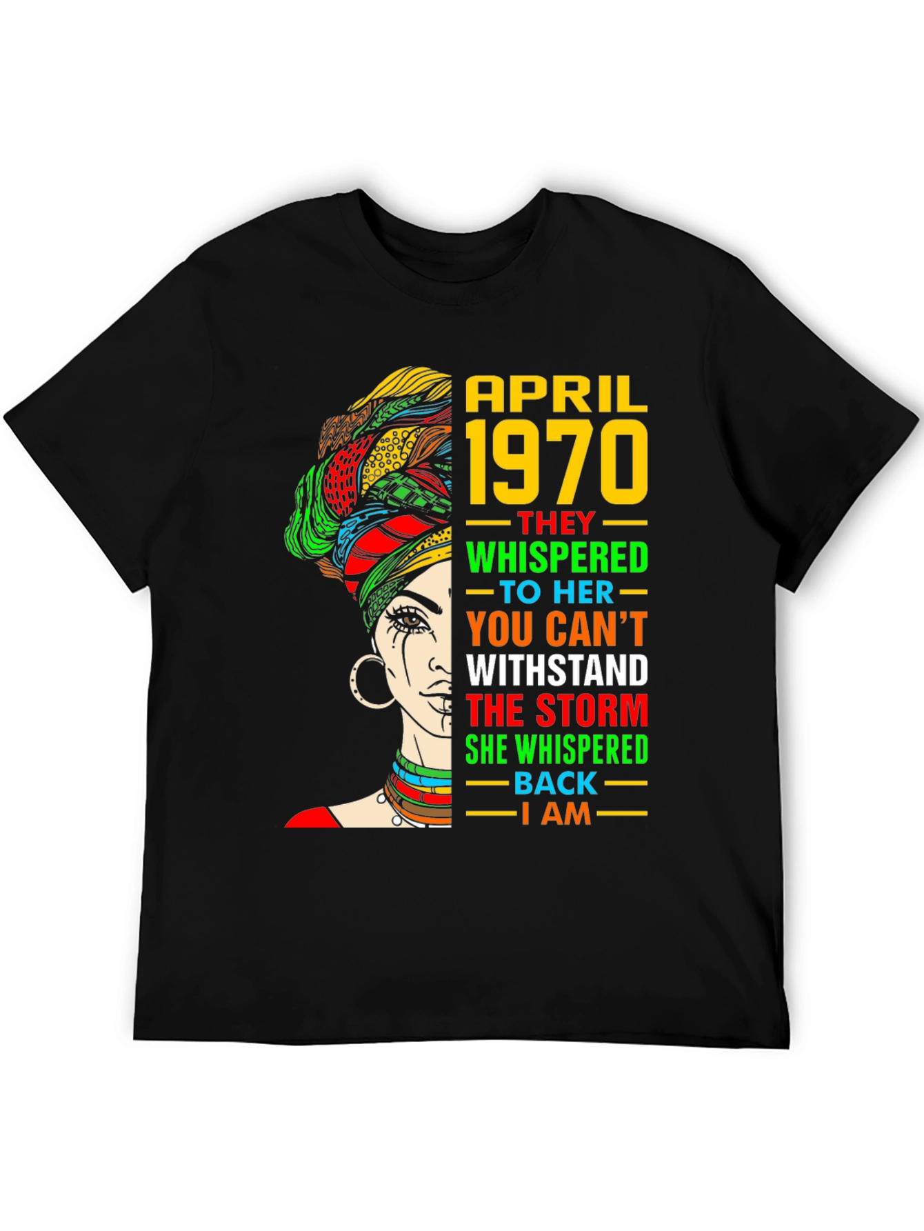 April 1970 Black History T-Shirt