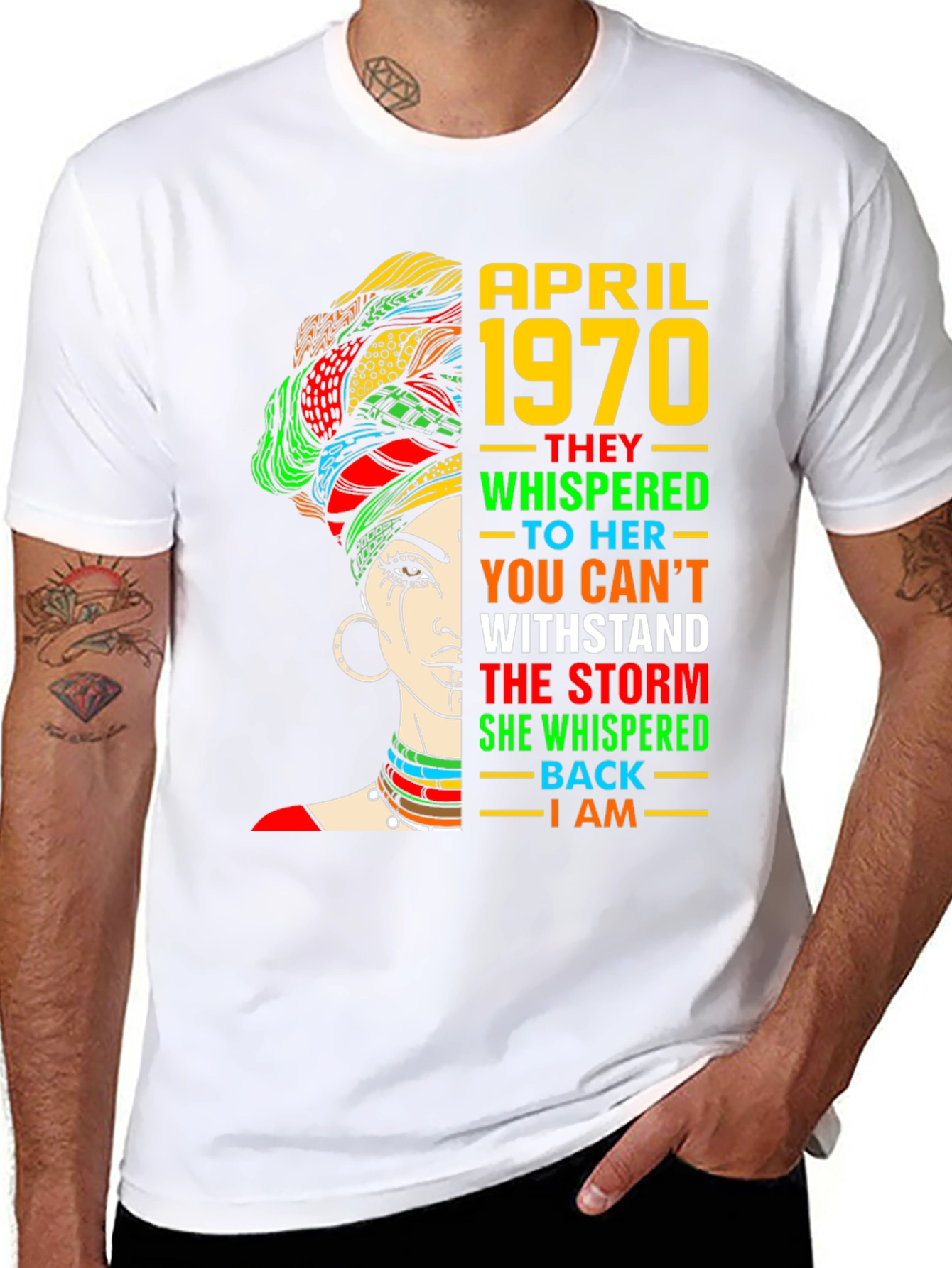 April 1970 Black History T-Shirt