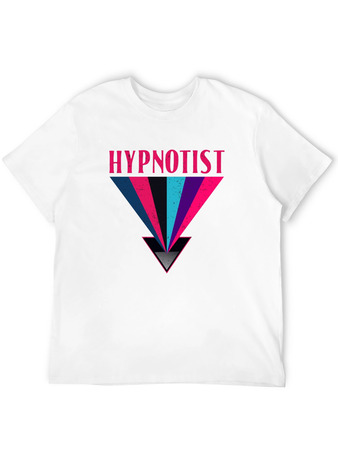 Hypnotist Graphic Print Black T-Shirt