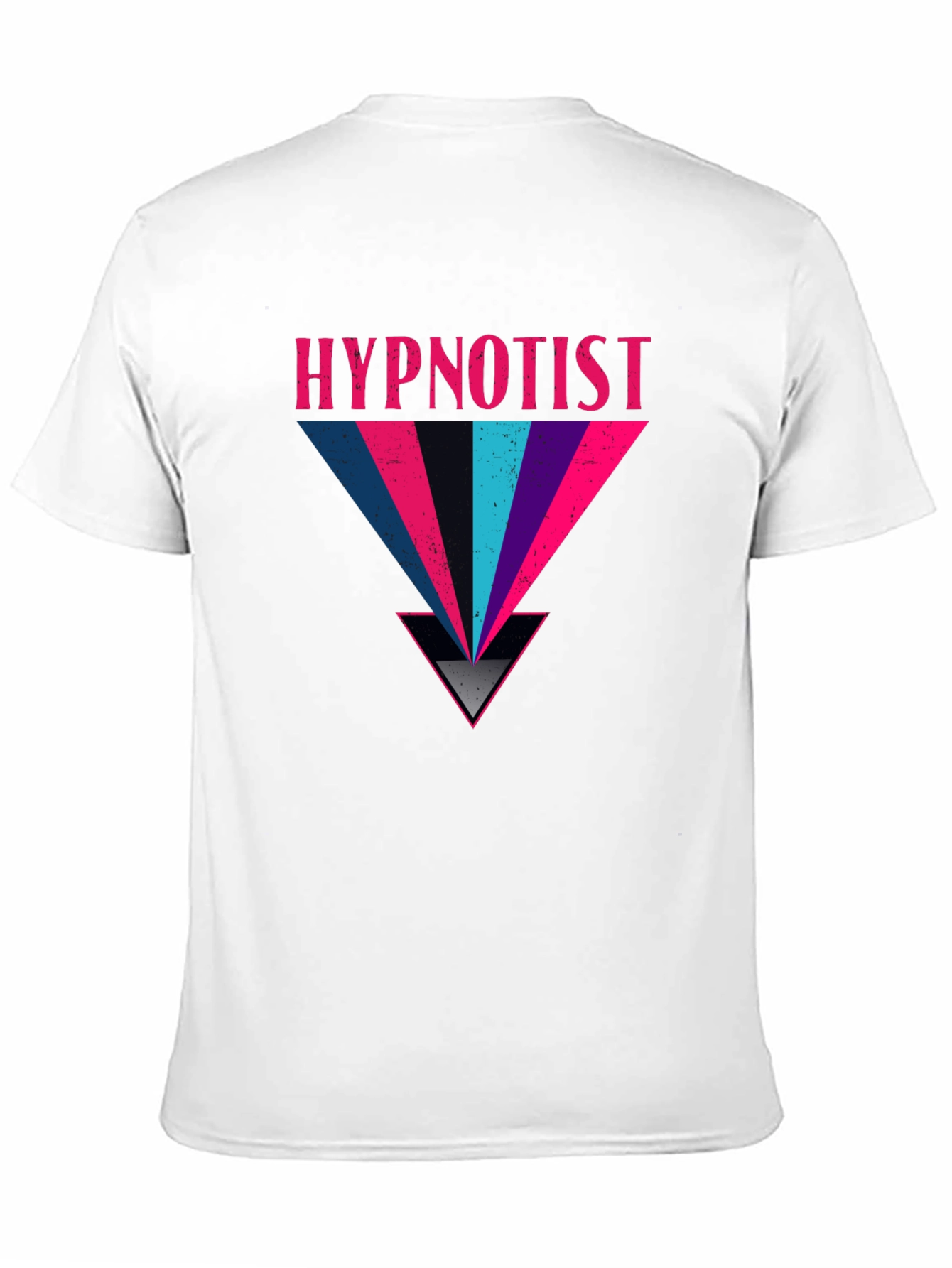 Hypnotist Graphic Print Black T-Shirt