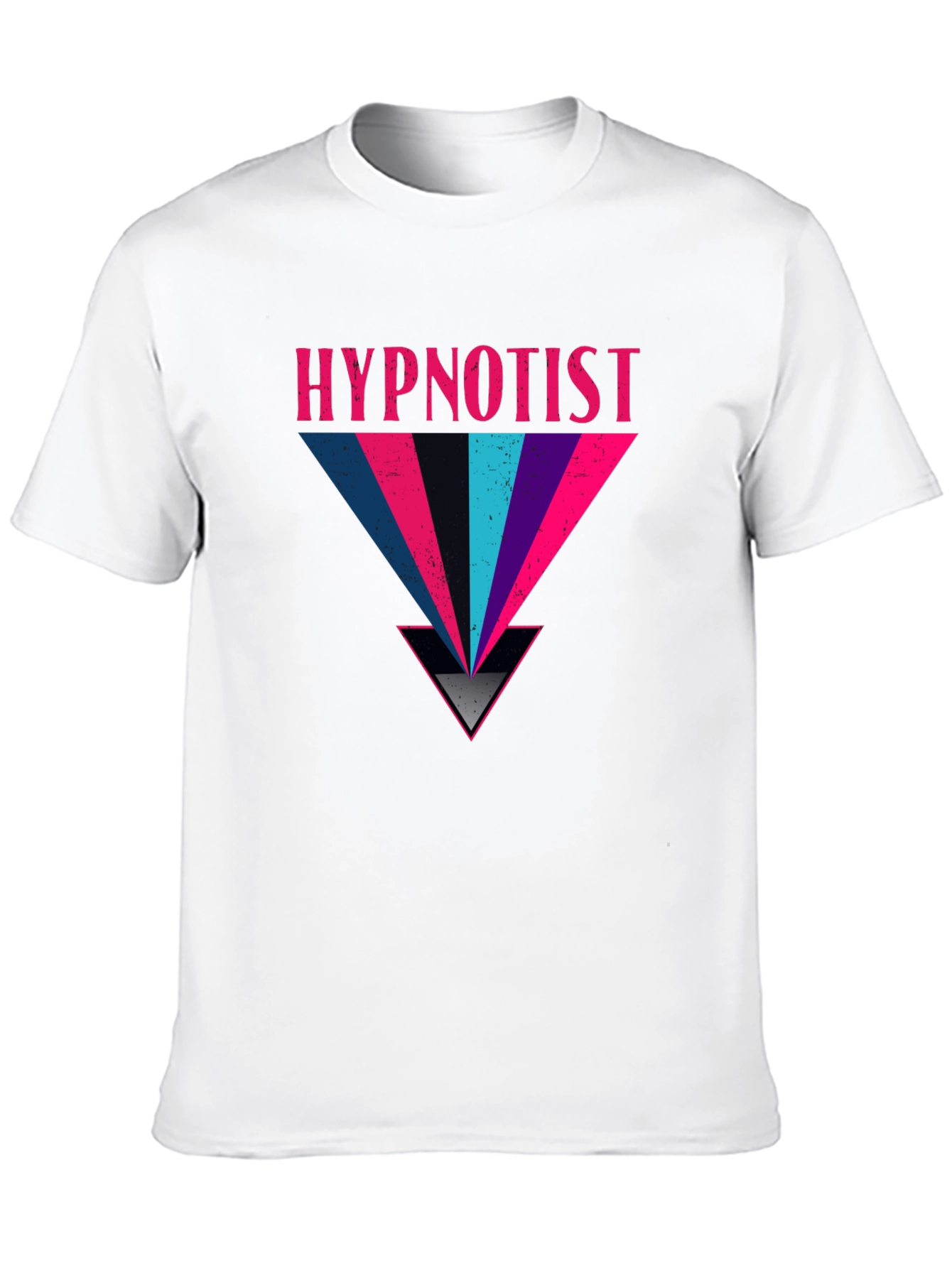 Hypnotist Graphic Print Black T-Shirt