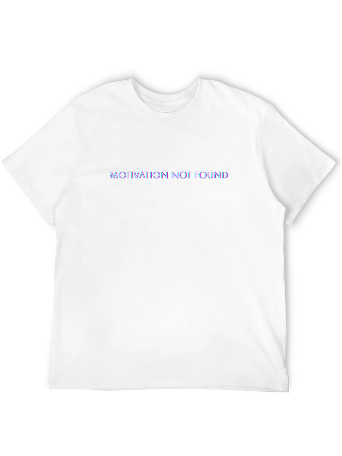 Motivation Not Found Graphic T-Shirt