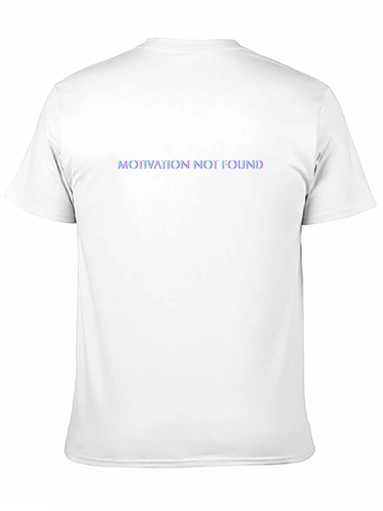 Motivation Not Found Graphic T-Shirt