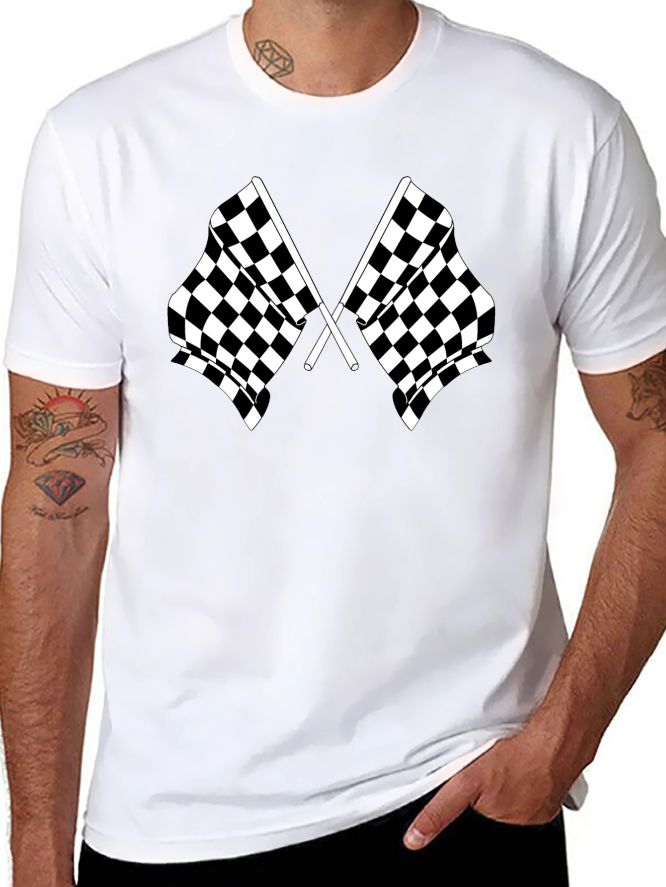 Racing Flags Graphic Tee