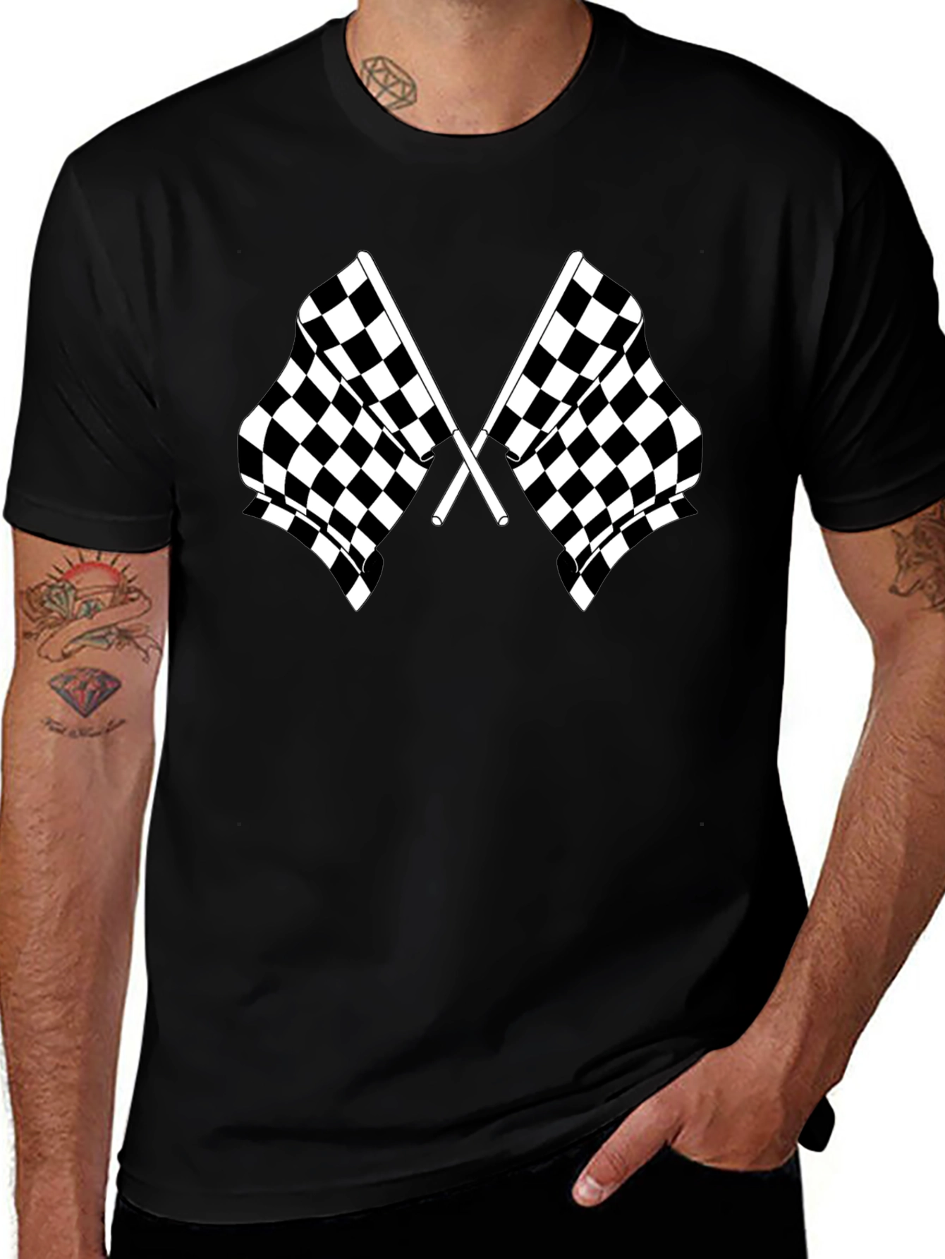 Racing Flags Graphic Tee