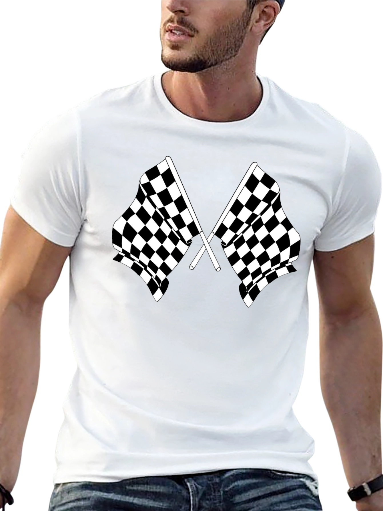 Racing Flags Graphic Tee