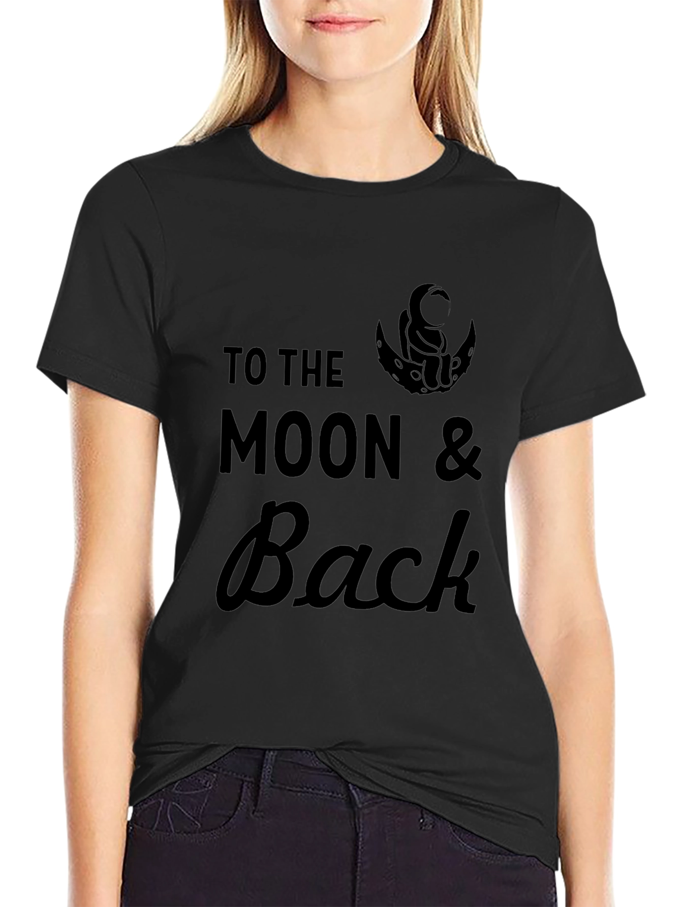 To The Moon & Back Graphic T-Shirt